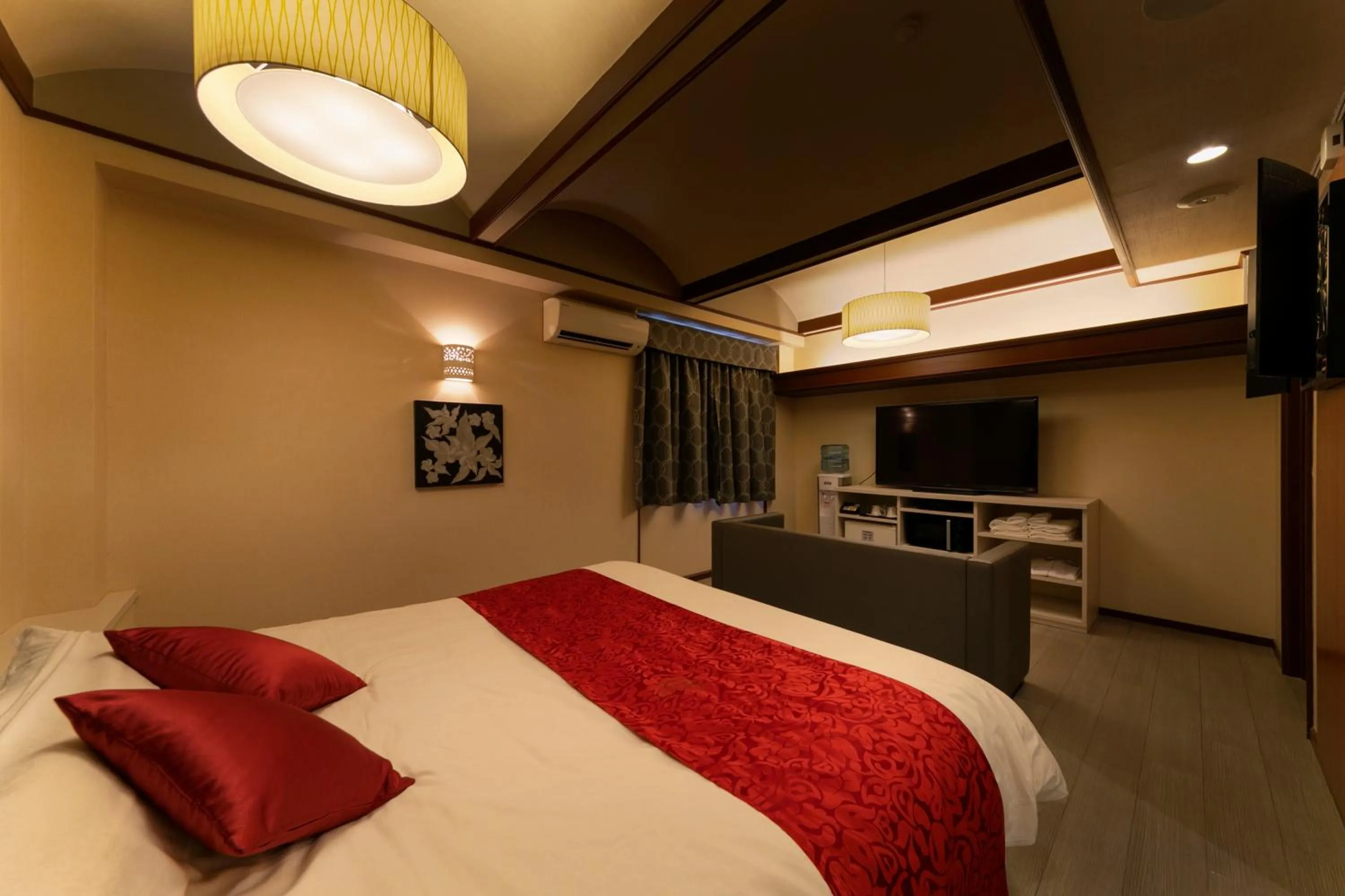 Bed in Hotel Lotus Sakai (Adult Only)