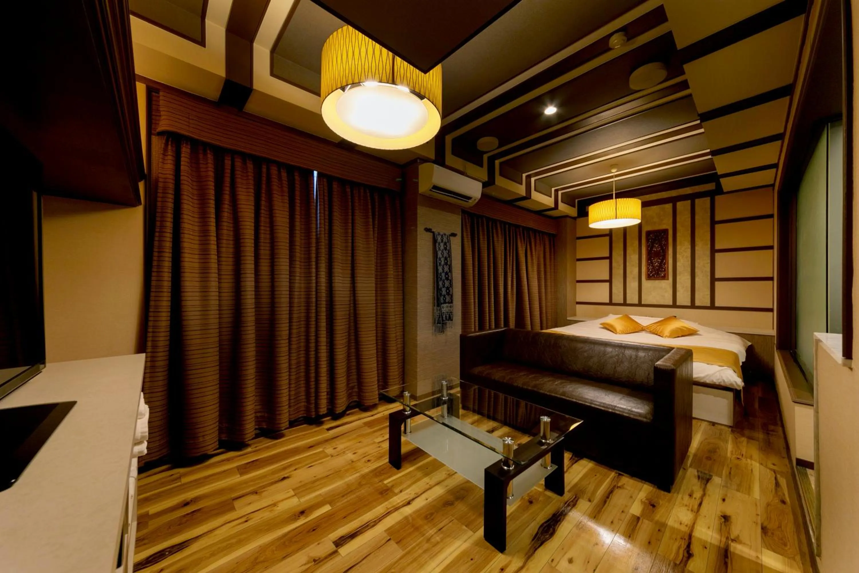 Bed in Hotel Lotus Sakai (Adult Only)