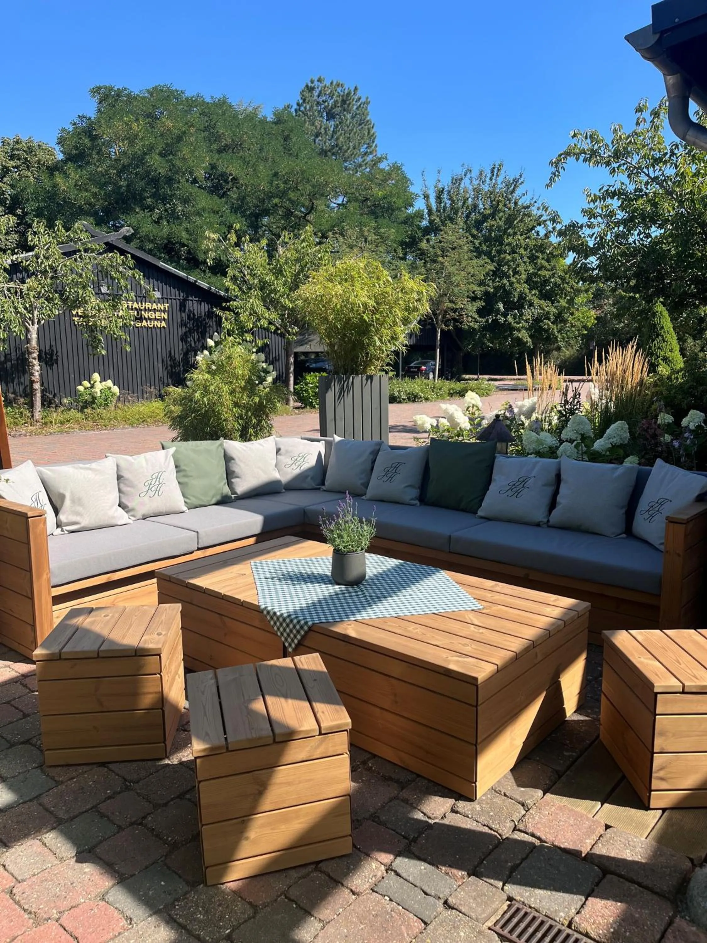 Garden in Landhotel Jann Hinsch Hof