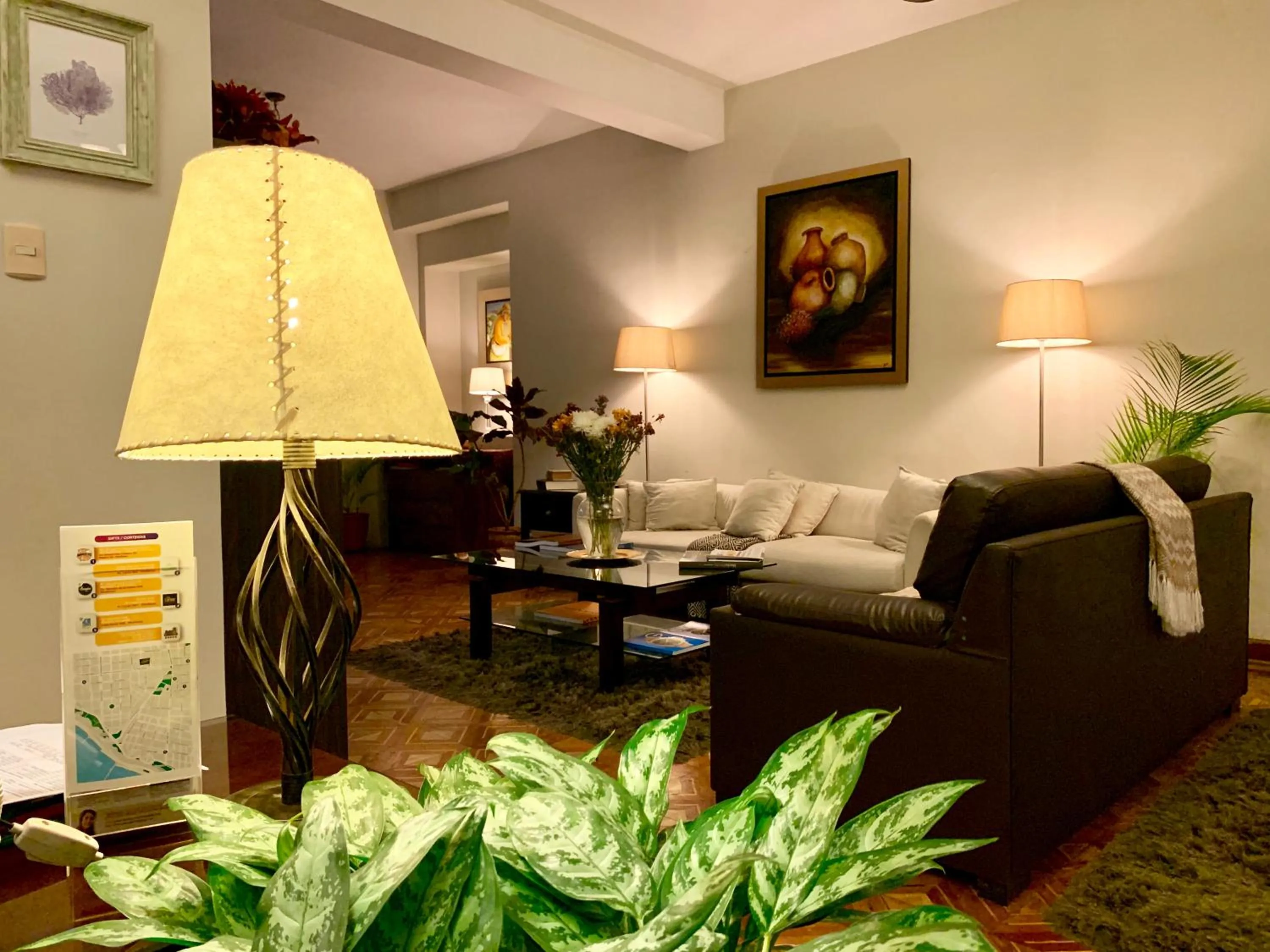 Living room in Casa Bella Boutique Hotel San Isidro