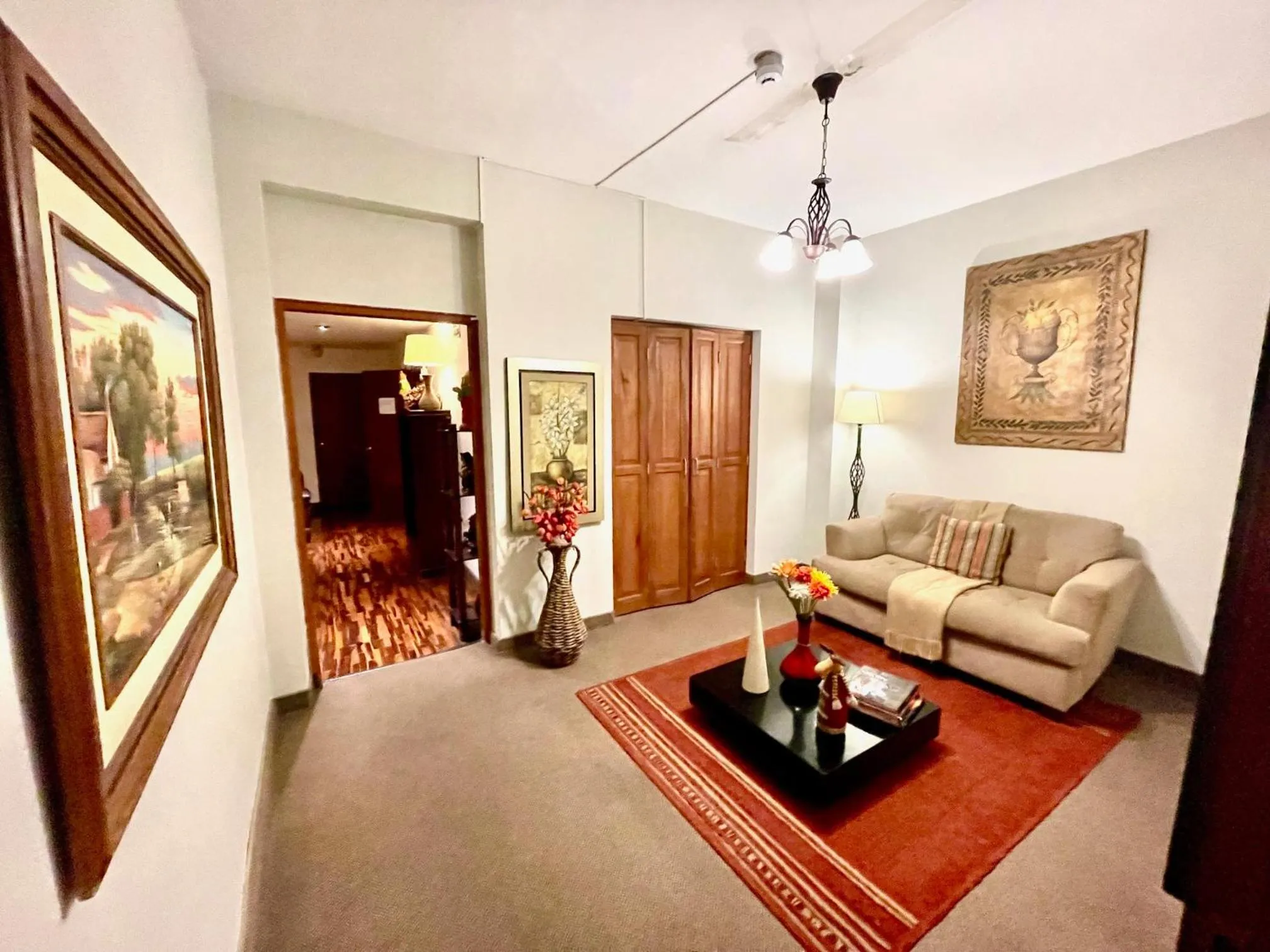 Living room in Casa Bella Boutique Hotel San Isidro