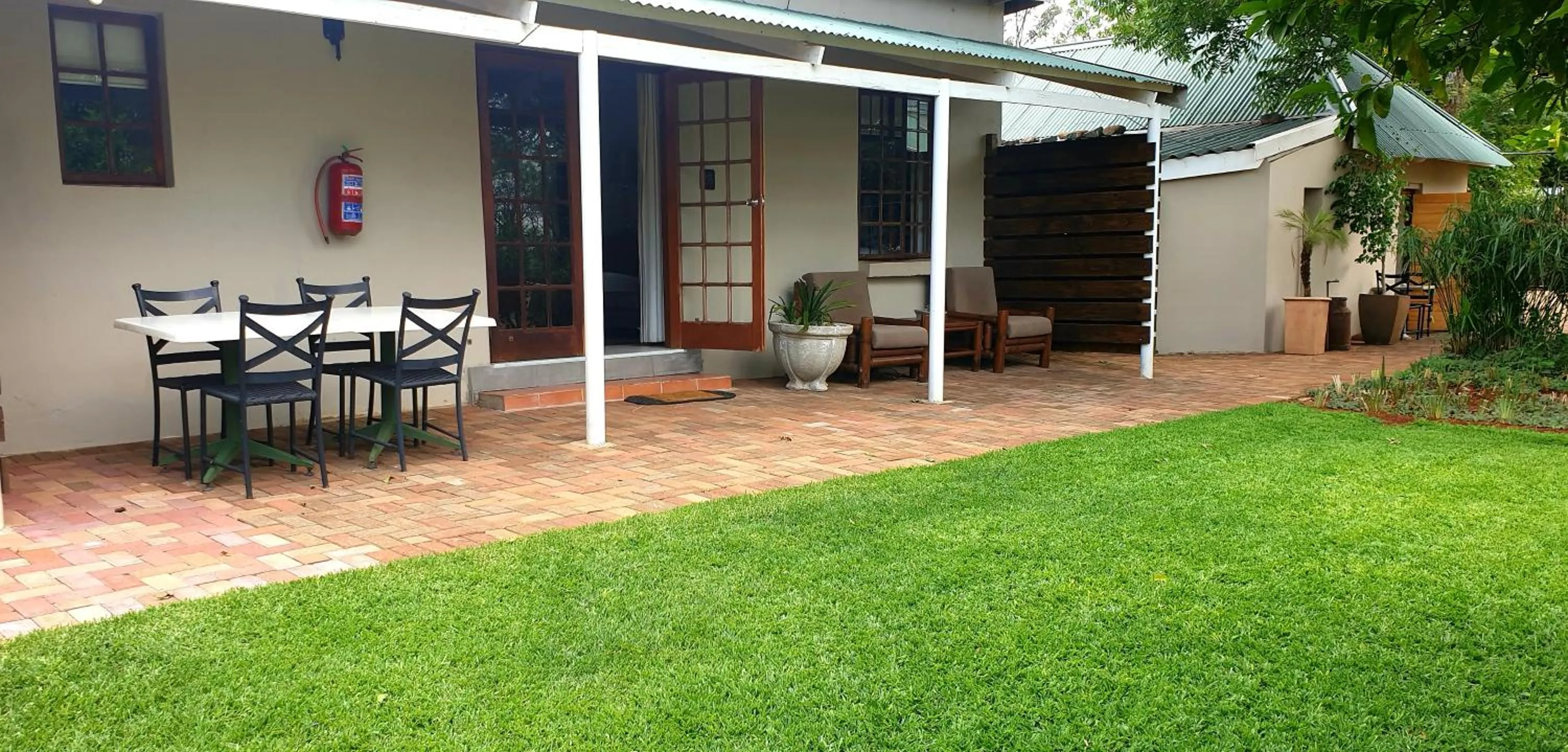 Patio in Haggards on Hilldrop