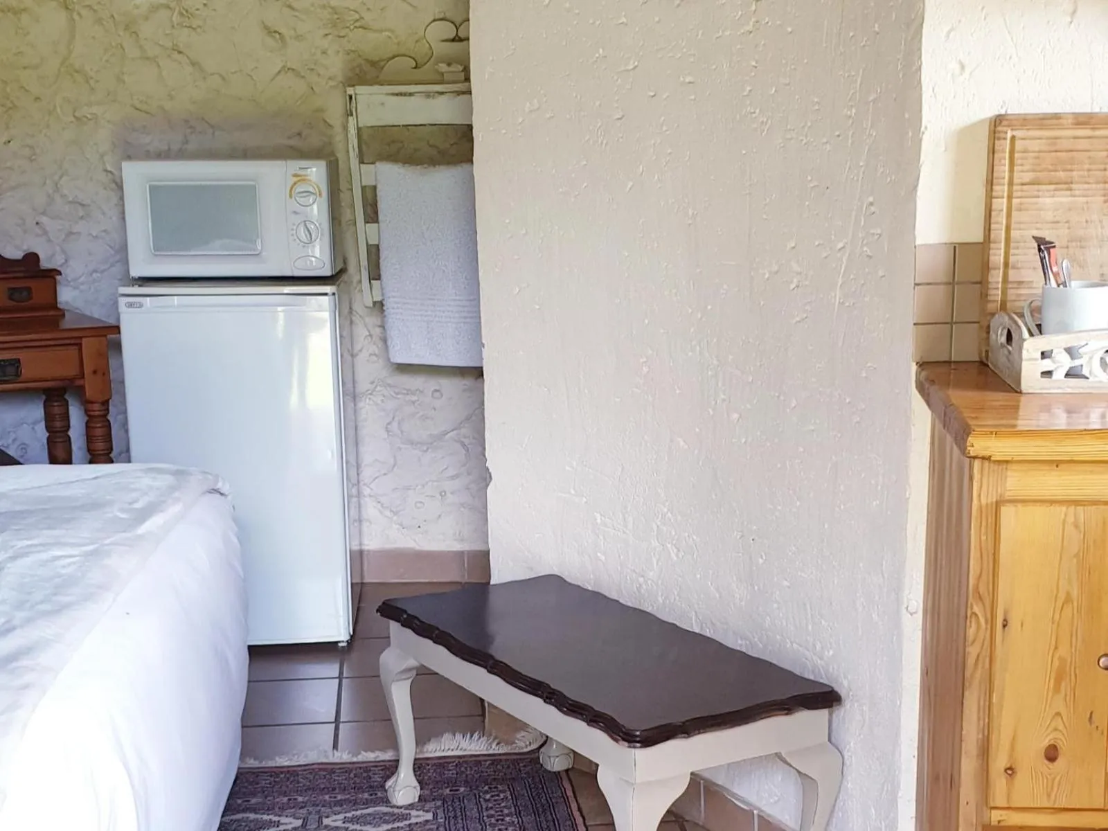Kitchen or kitchenette, Bed in Haggards on Hilldrop