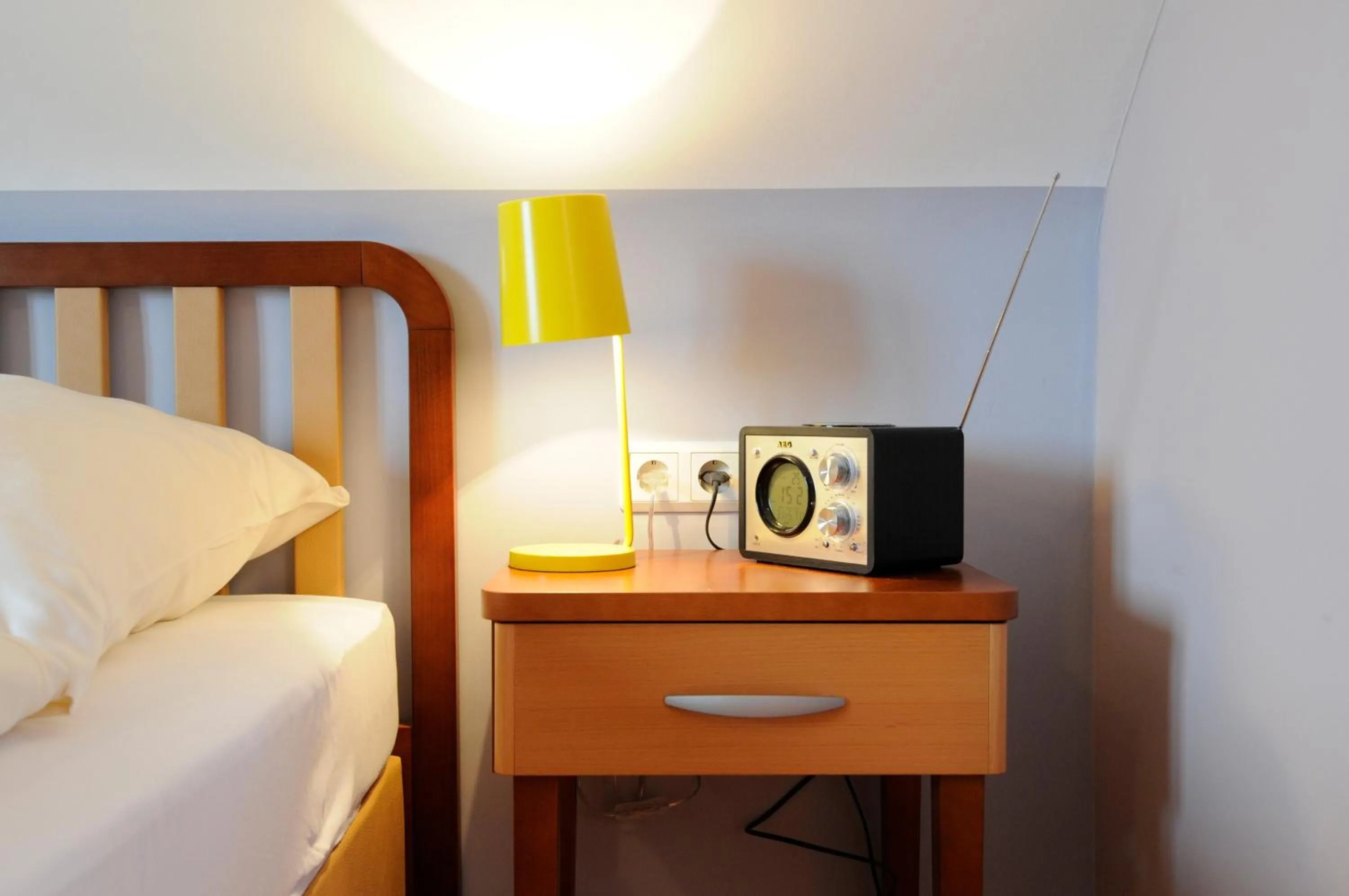 Photo of the whole room, Bed in Hotel Helgoländer Klassik