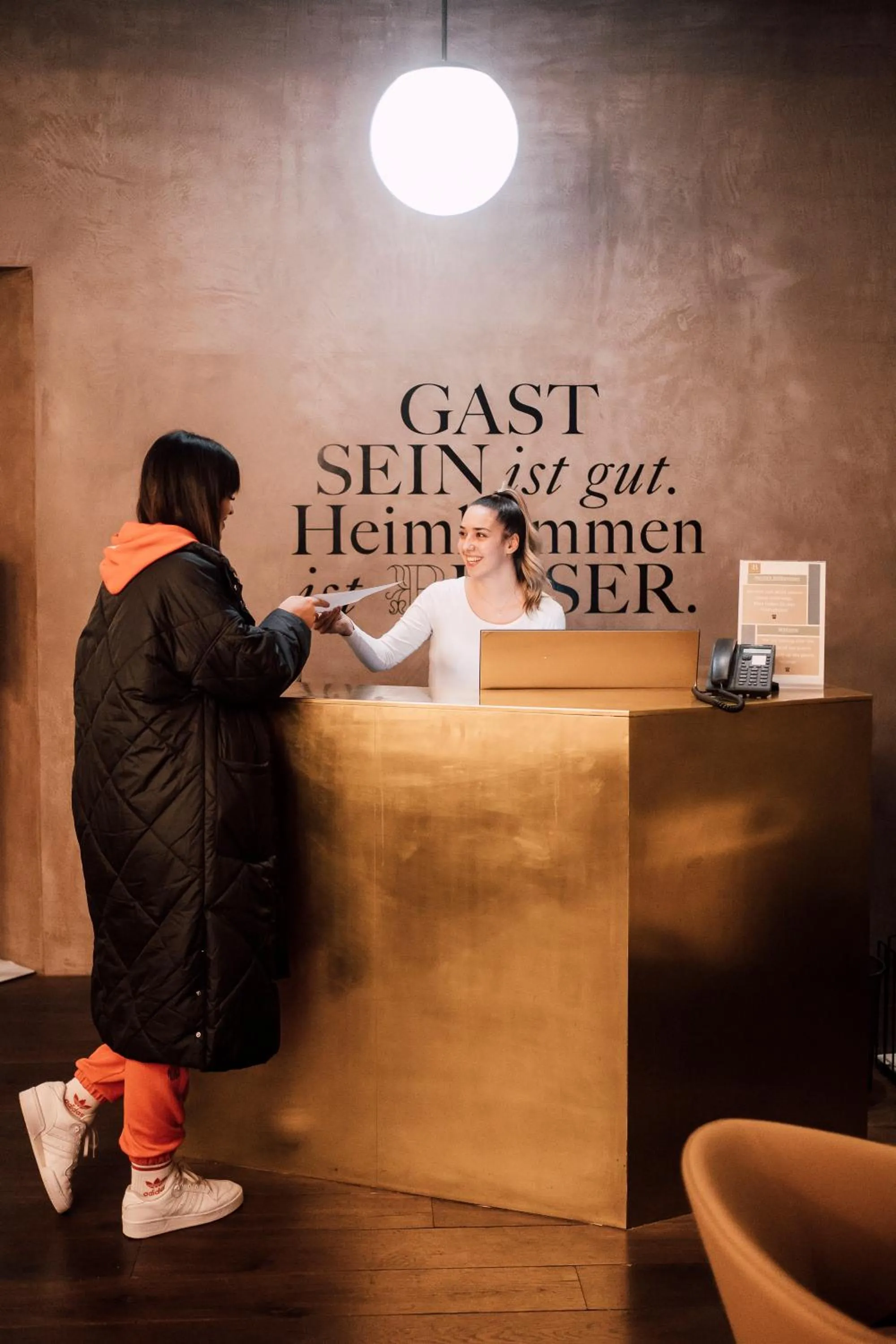 Lobby or reception in Blue City Boutique Hotel