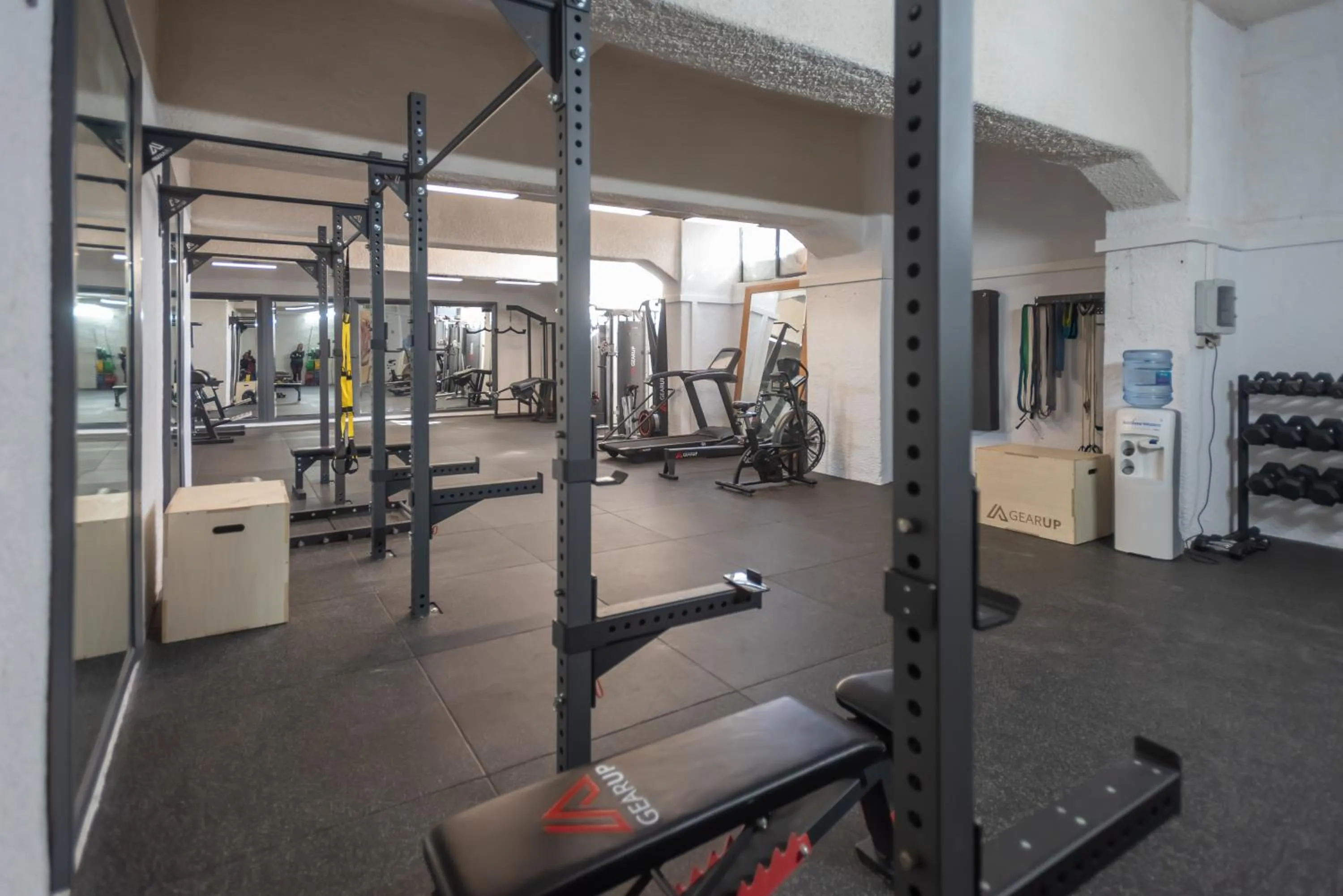 Fitness centre/facilities in Hotel Lecadin