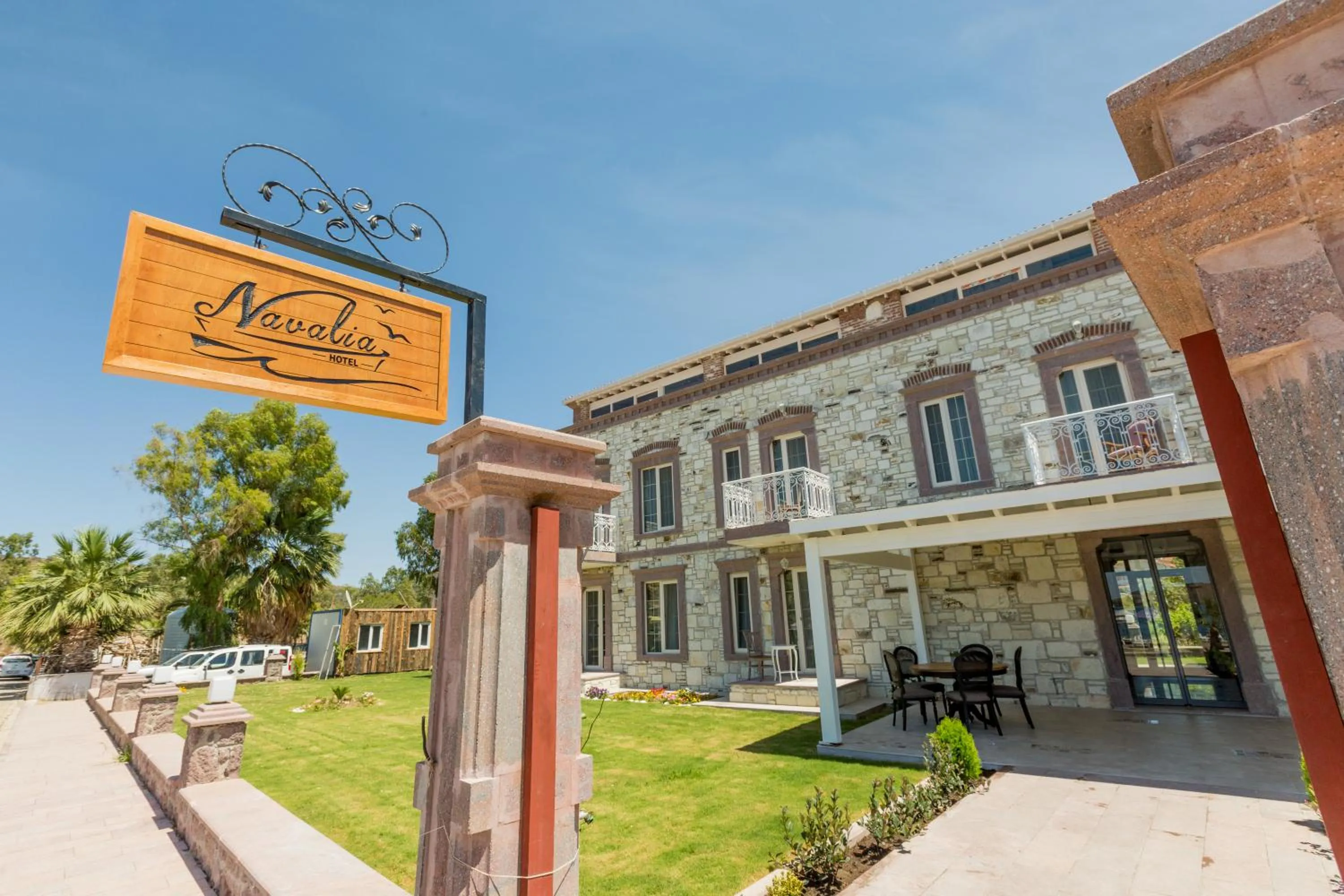 Property logo or sign in Navalia Hotel