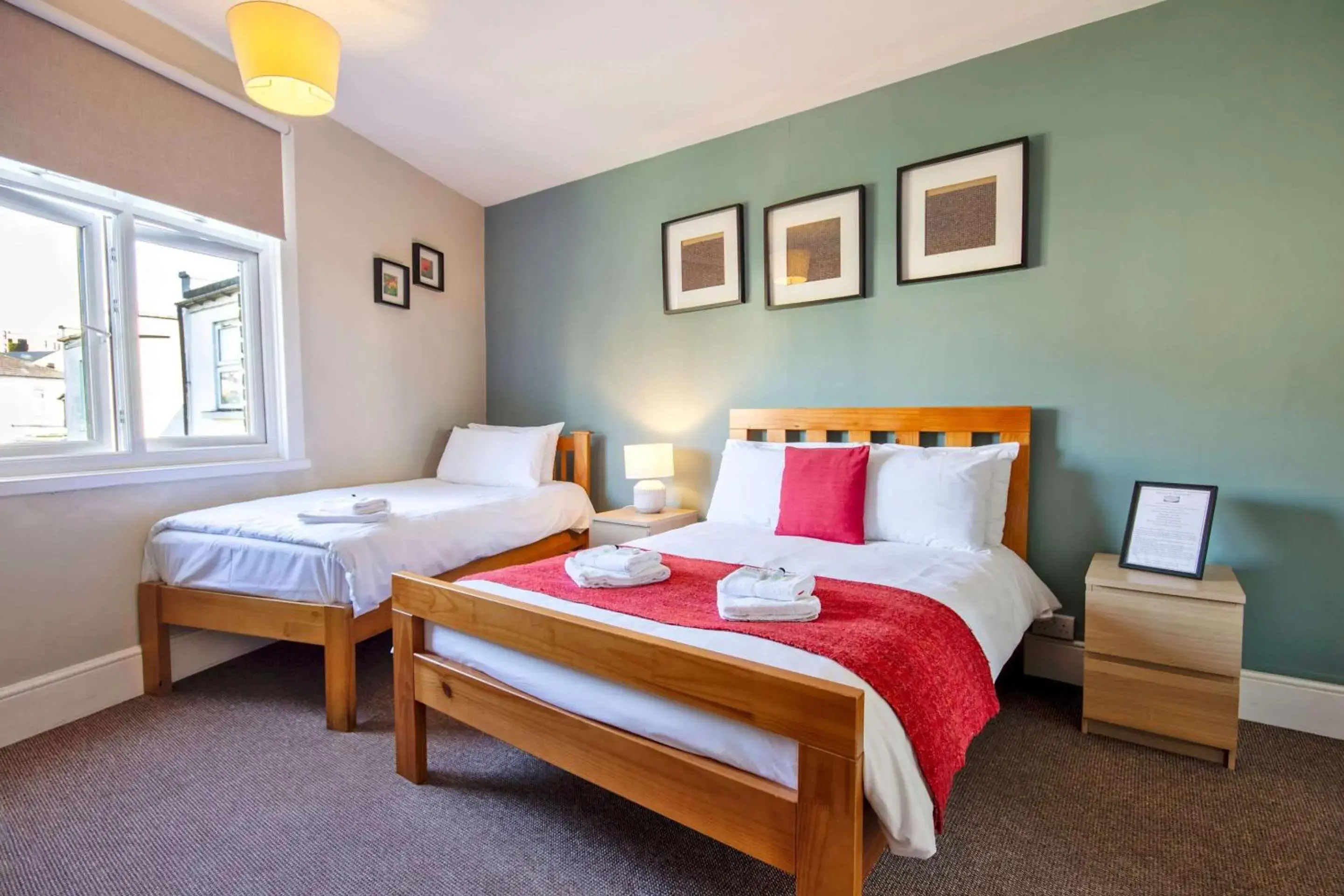 Bedroom, Bed in The Green W7 Bedroom, Bed in The Green W7