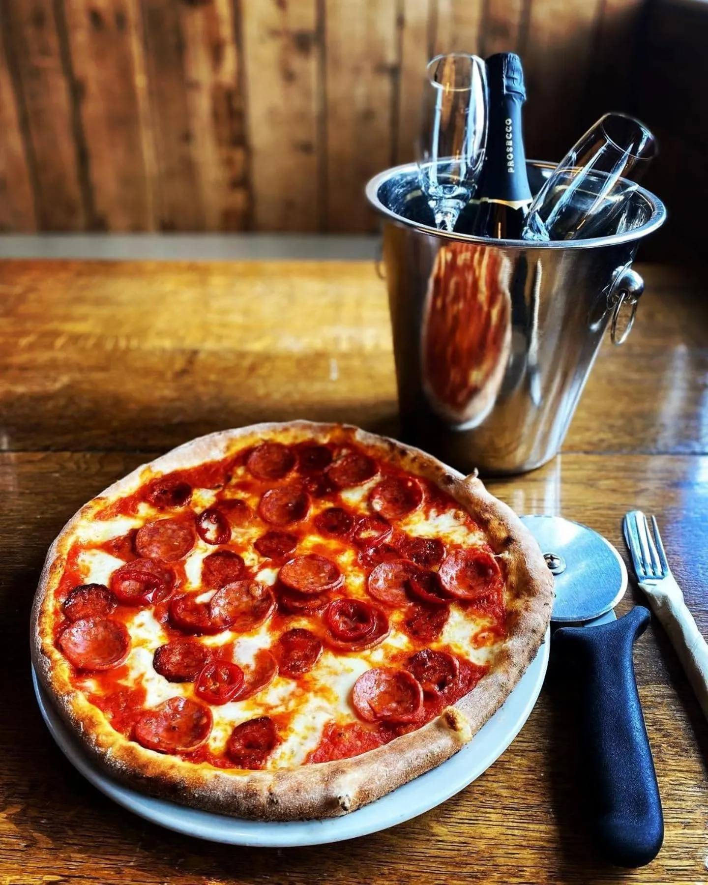 Dining area in The Green W7
