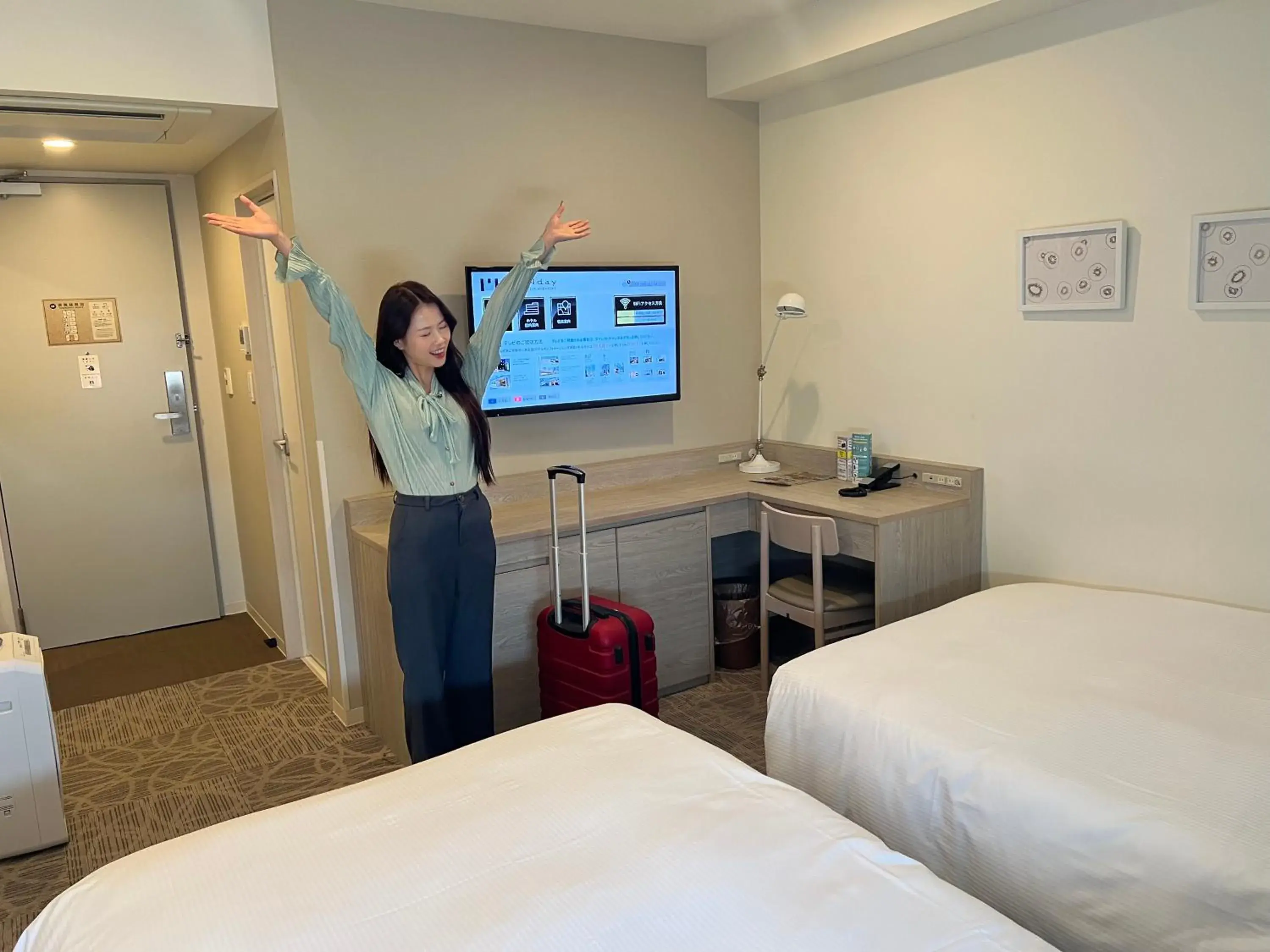 Photo of the whole room, Bed in hotel MONday Haneda Airport Photo of the whole room, Bed in hotel MONday Haneda Airport