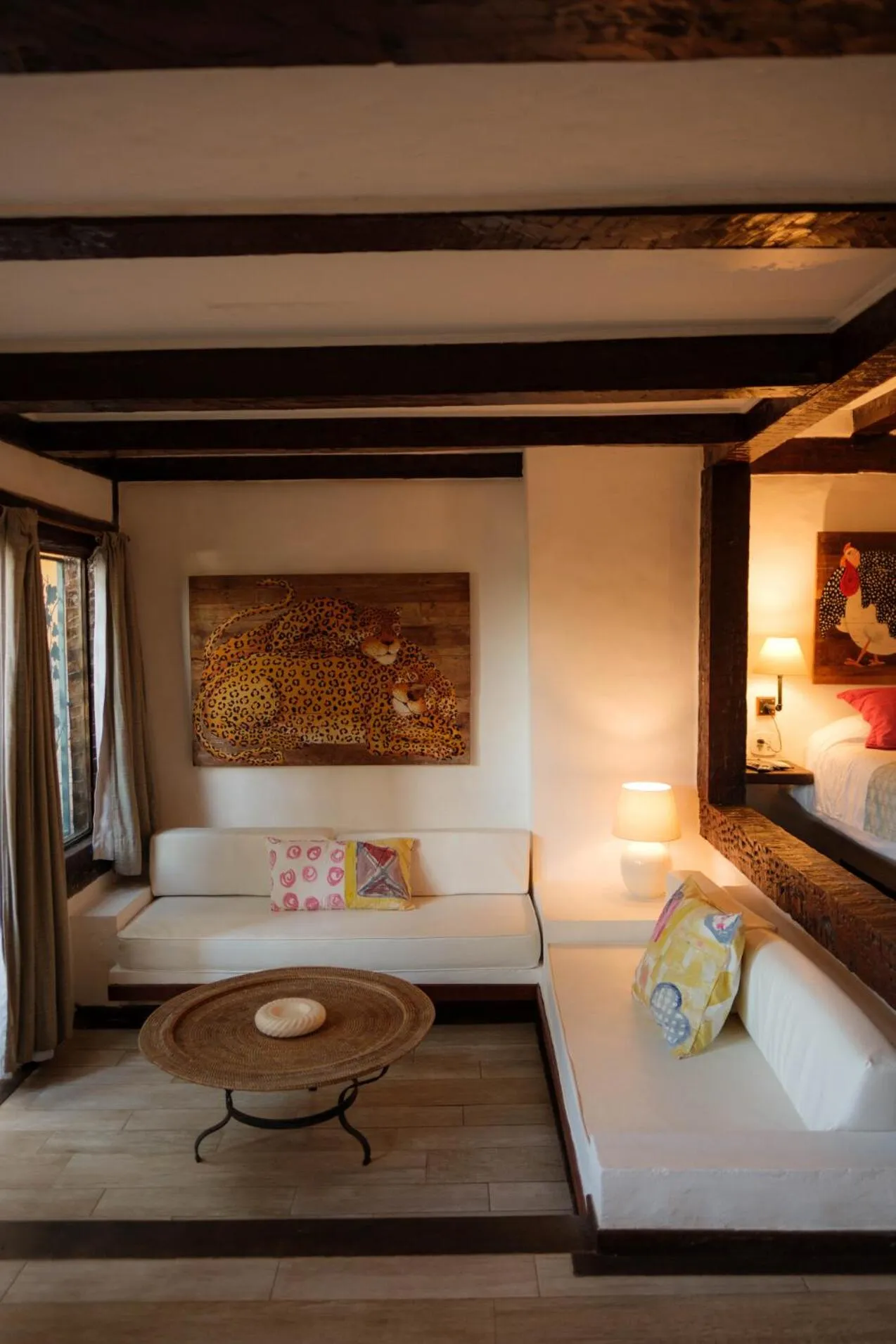 Bed in Pousada Vila do Mar