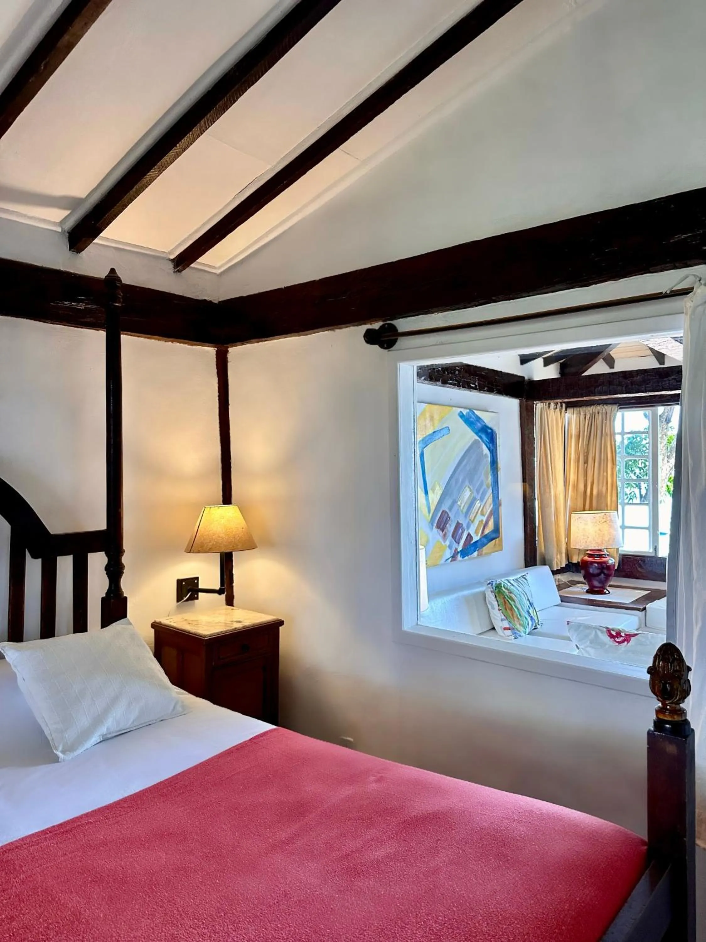 Bed in Pousada Vila do Mar