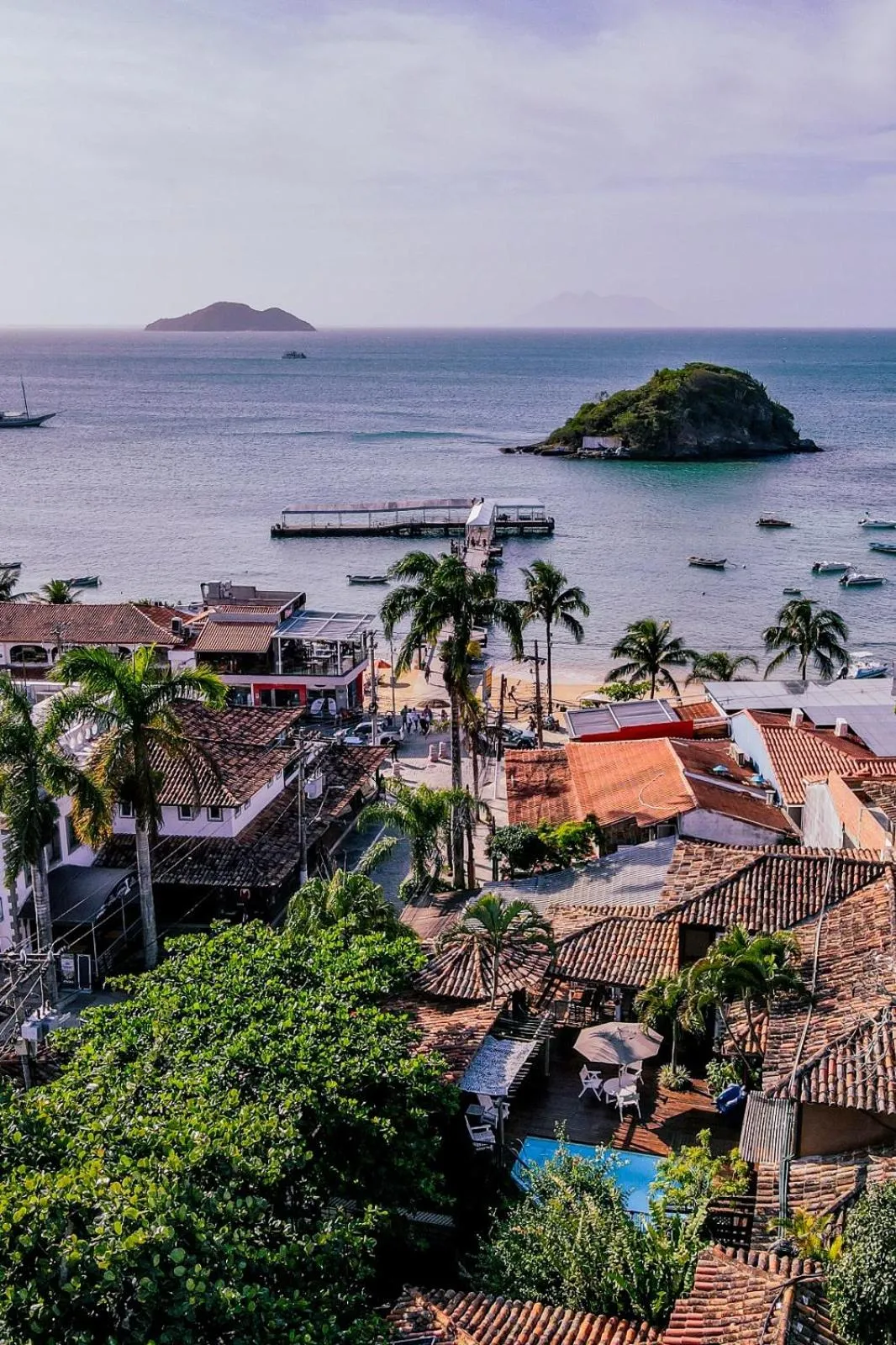 Bird's eye view in Pousada Vila do Mar
