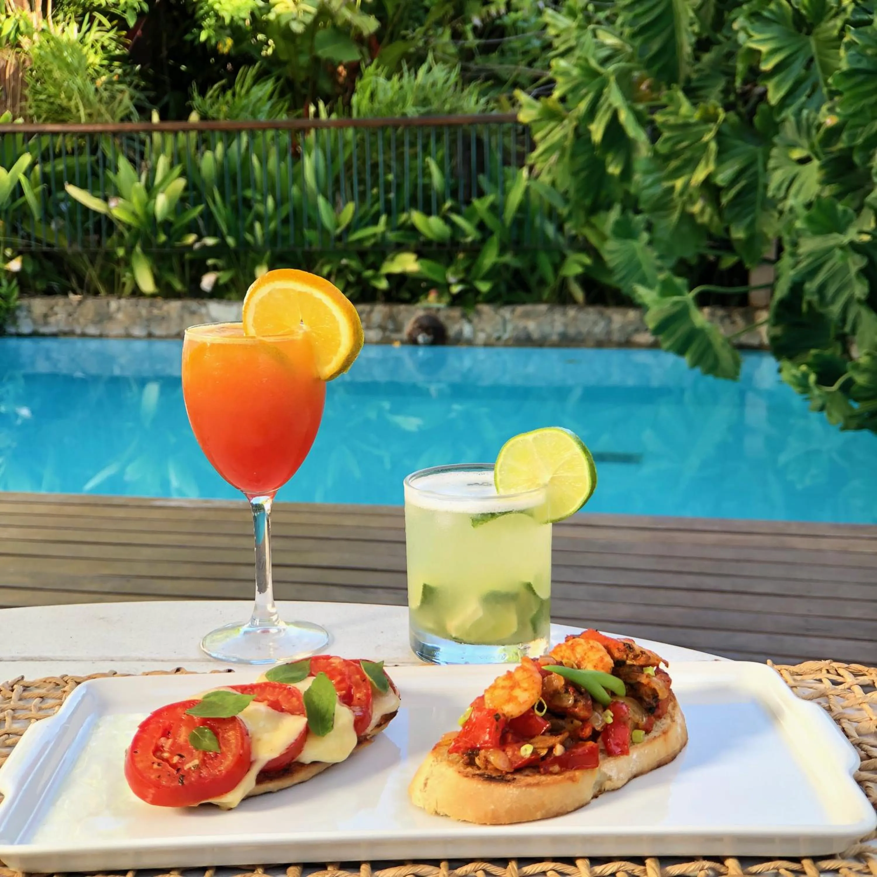 Food and drinks in Pousada Vila do Mar