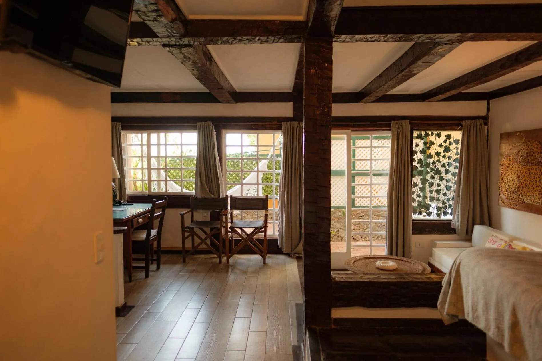 Bed in Pousada Vila do Mar