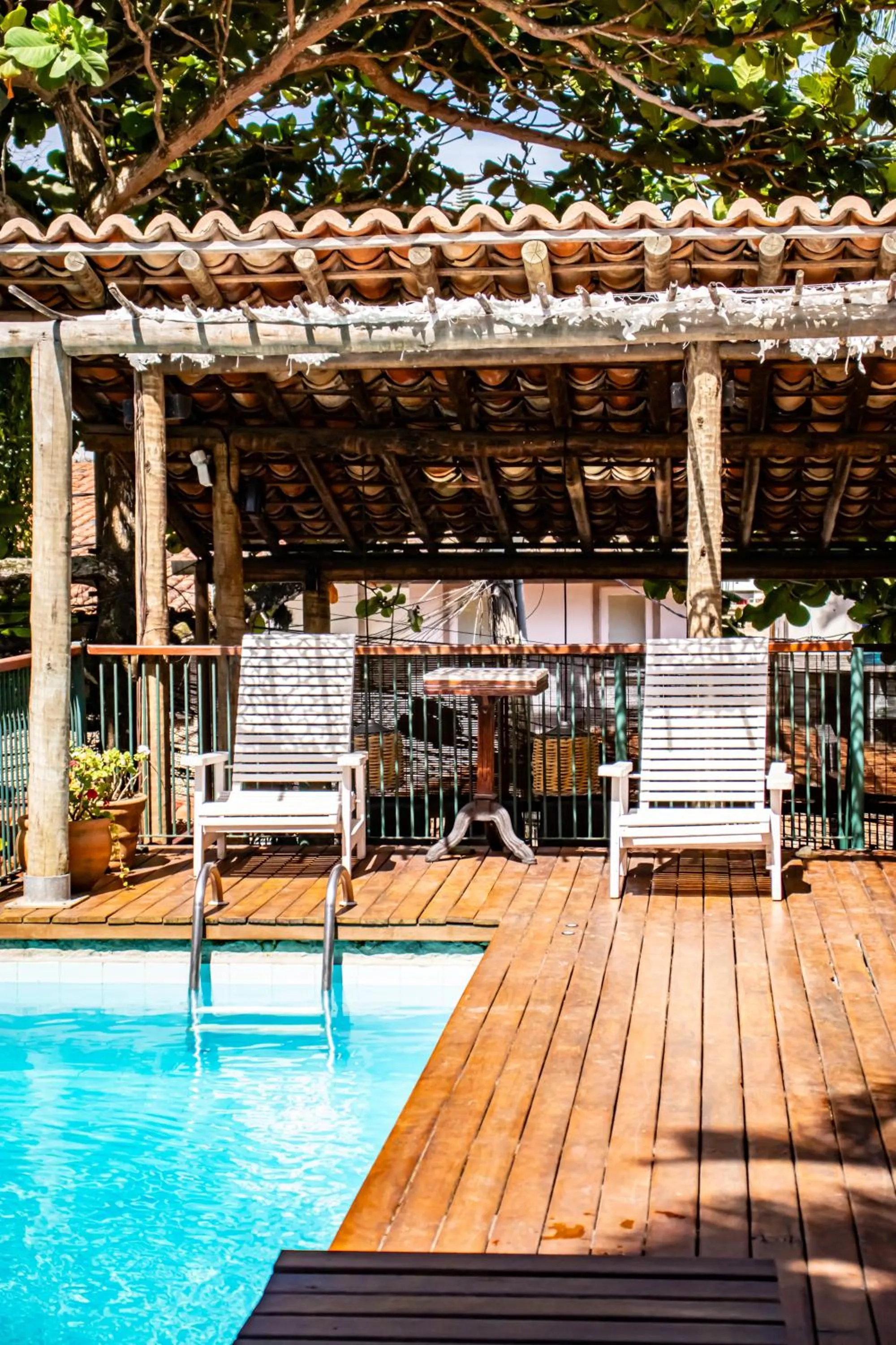 Swimming pool in Pousada Vila do Mar