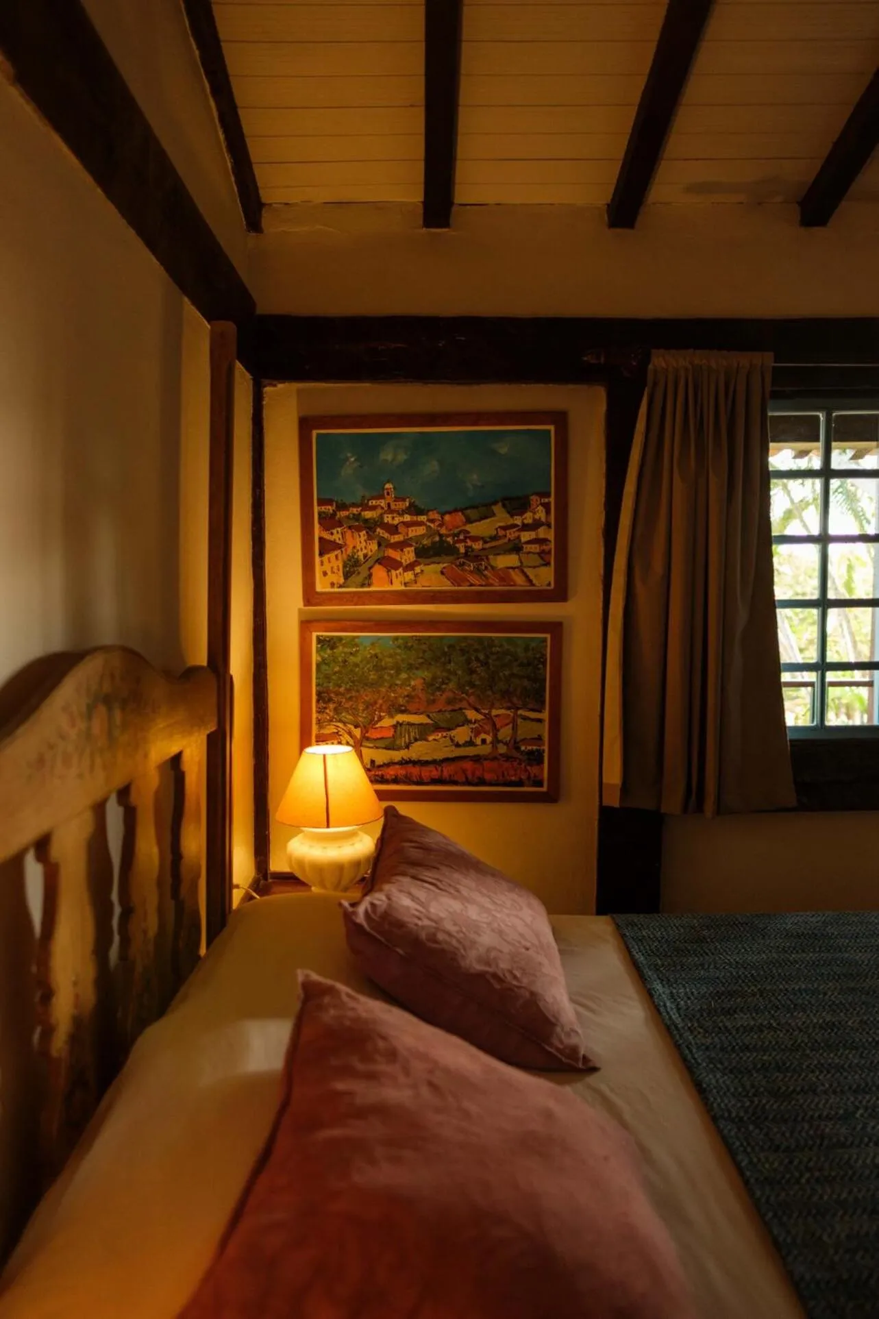 Bed in Pousada Vila do Mar