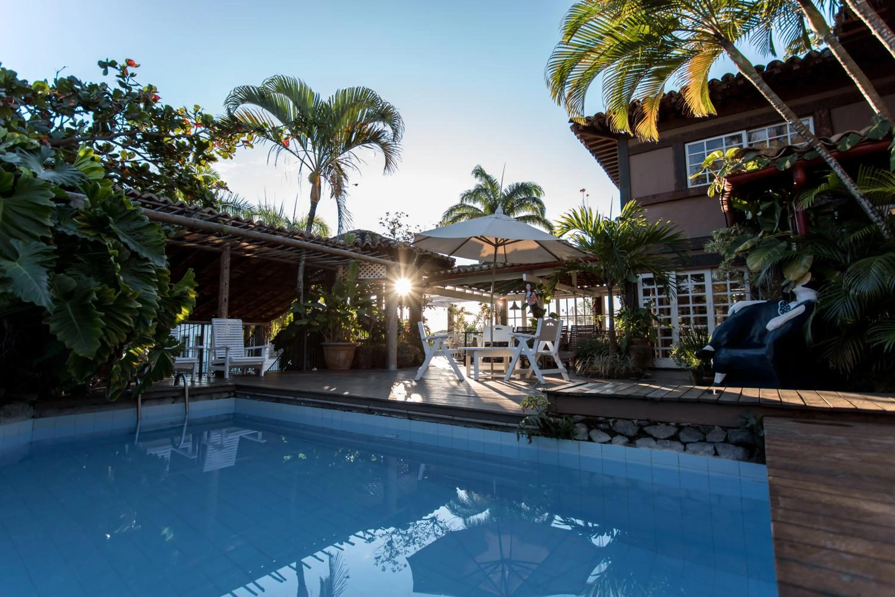 Swimming pool in Pousada Vila do Mar