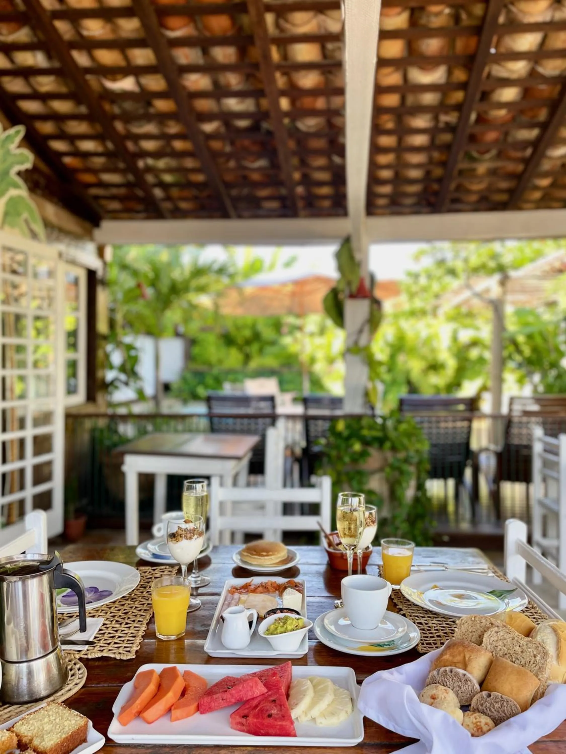 Breakfast in Pousada Vila do Mar
