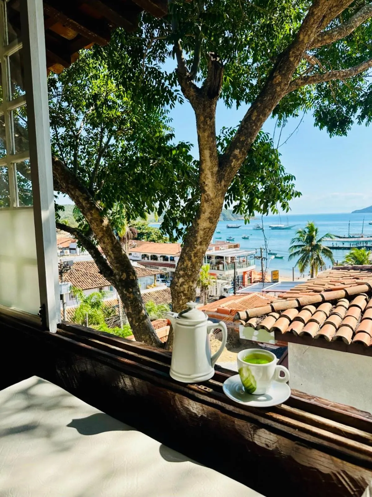 Sea view in Pousada Vila do Mar