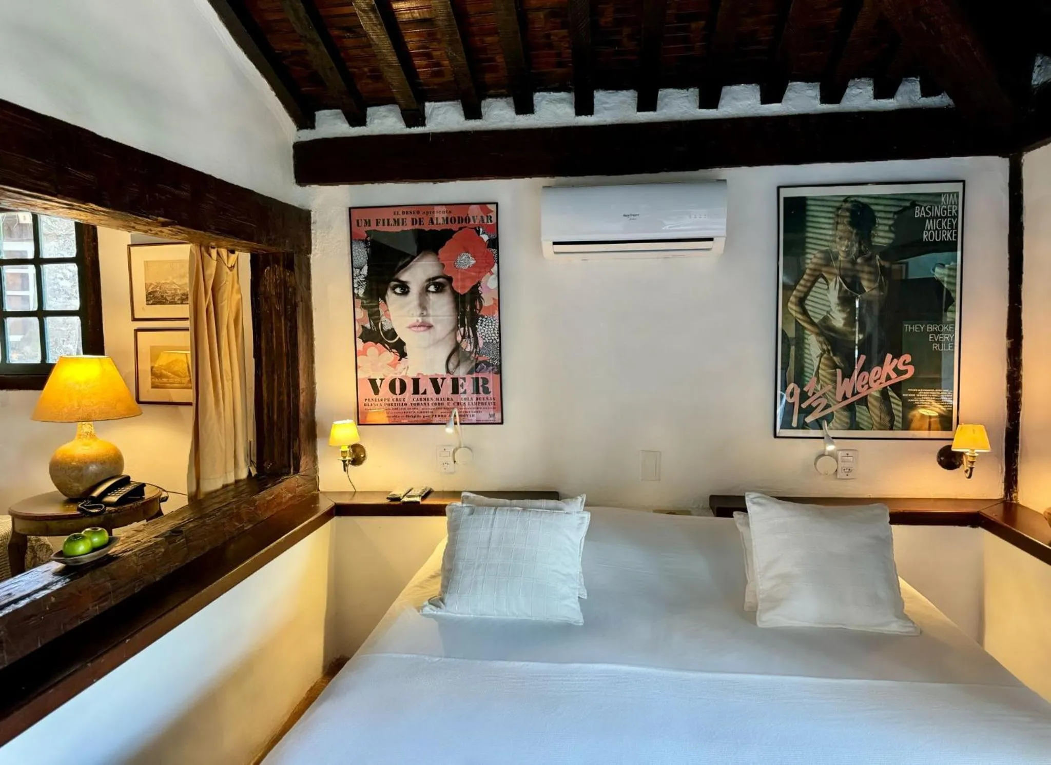 Bed in Pousada Vila do Mar