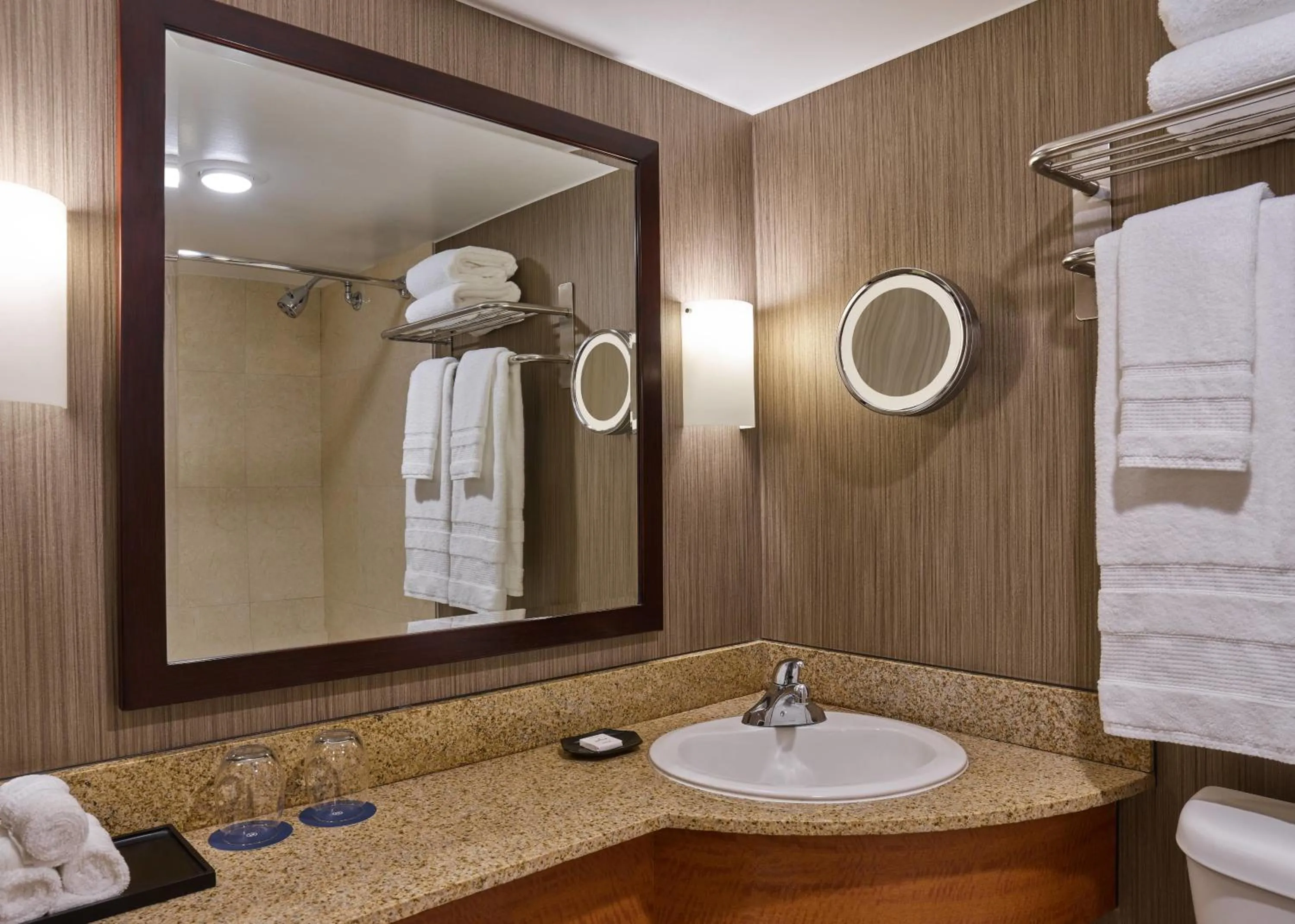 Bathroom in Courtland Grand Hotel, Trademark Collection by Wyndham