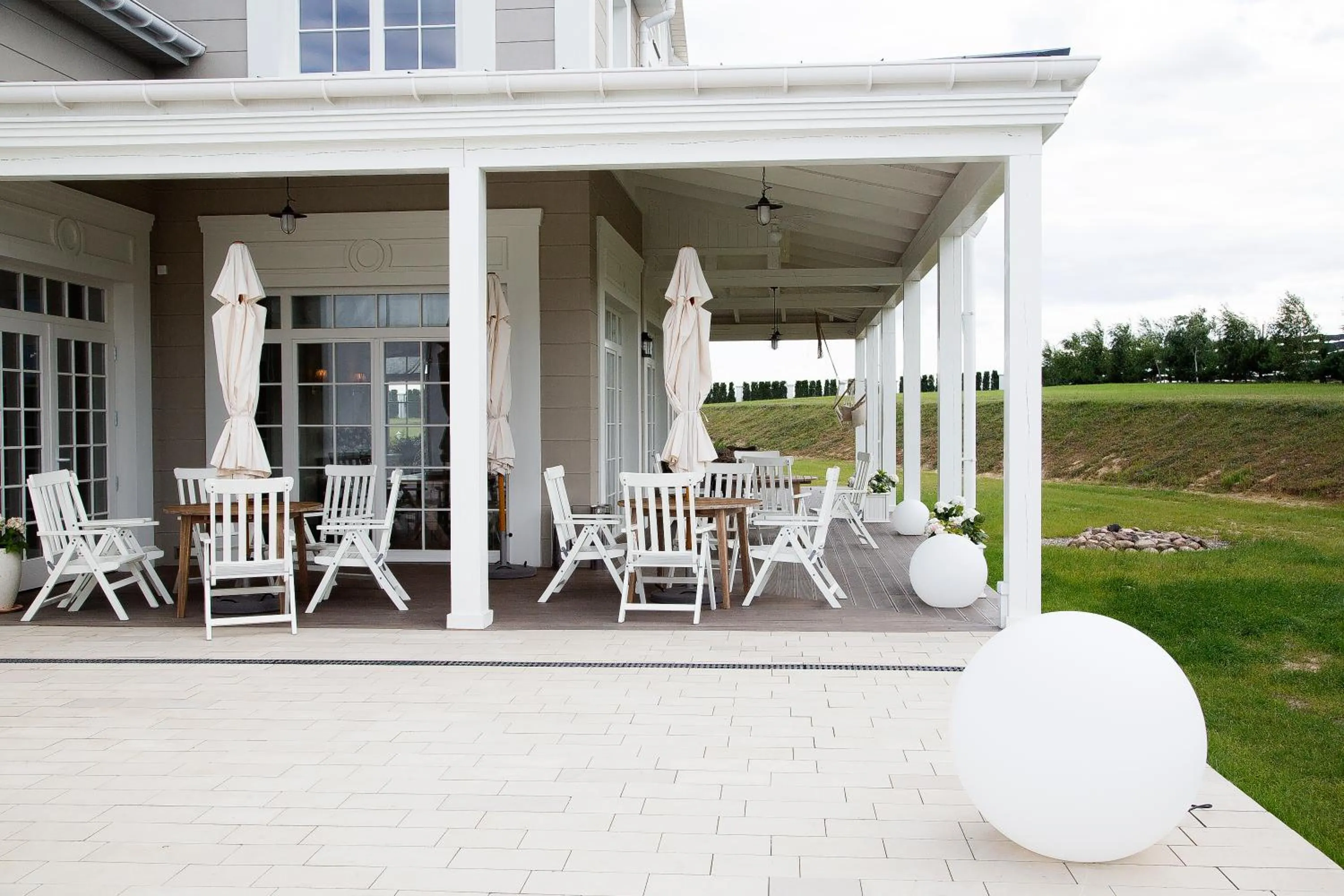 Balcony/Terrace in Rezydencja Miętowe Wzgórza Mansion House