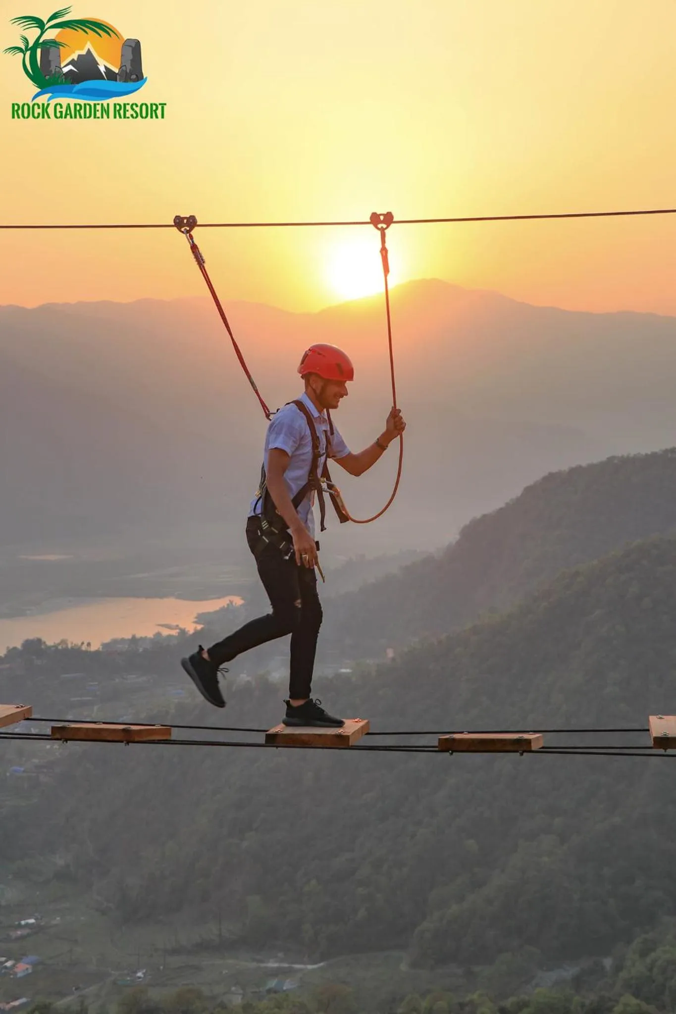 People in Rock Garden Resort