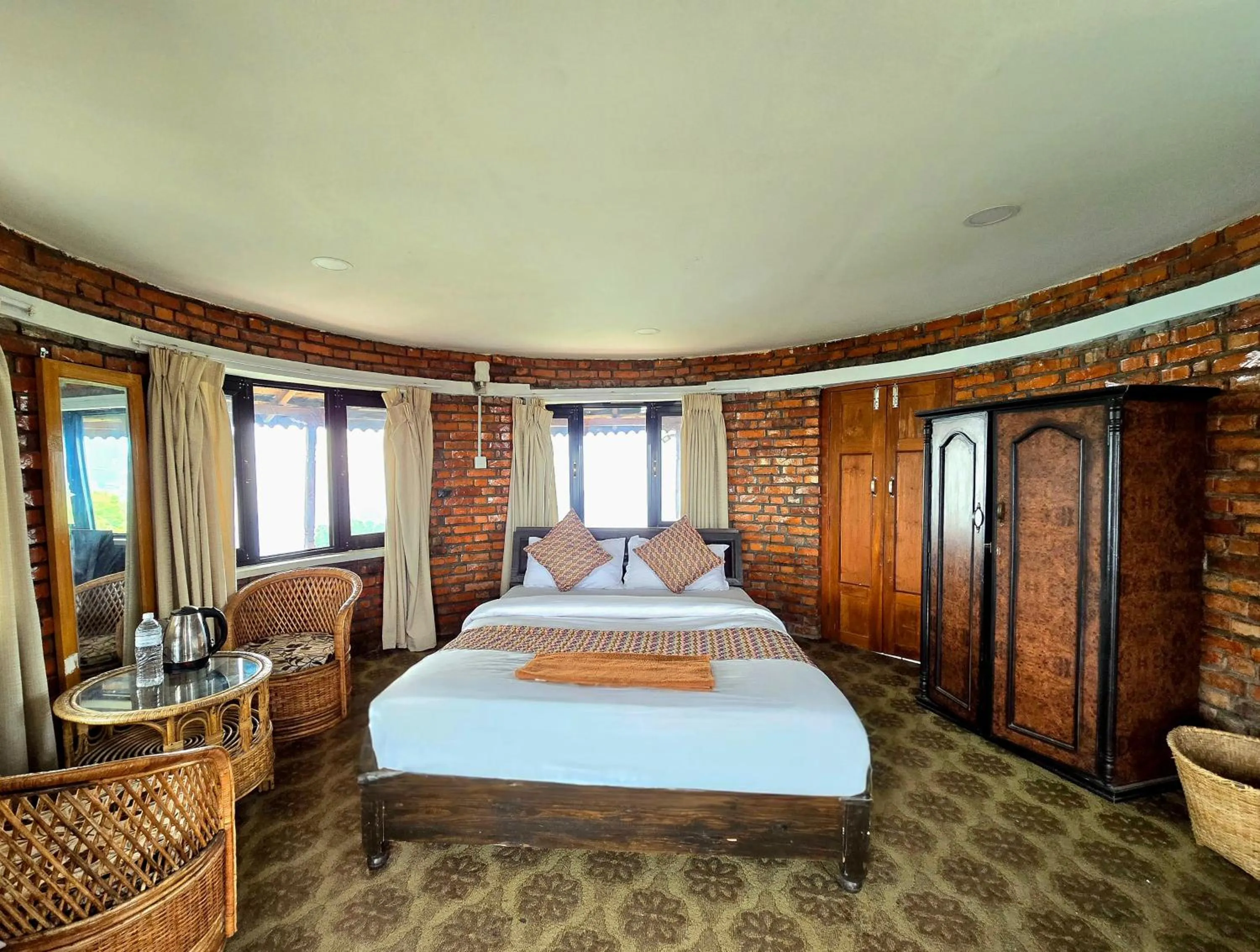 Bed in Rock Garden Resort