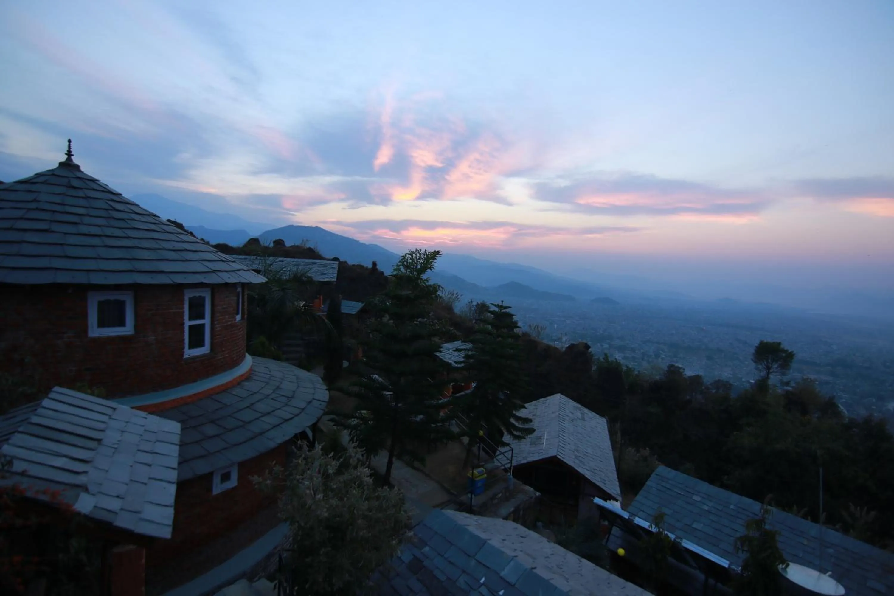 Sunrise in Rock Garden Resort