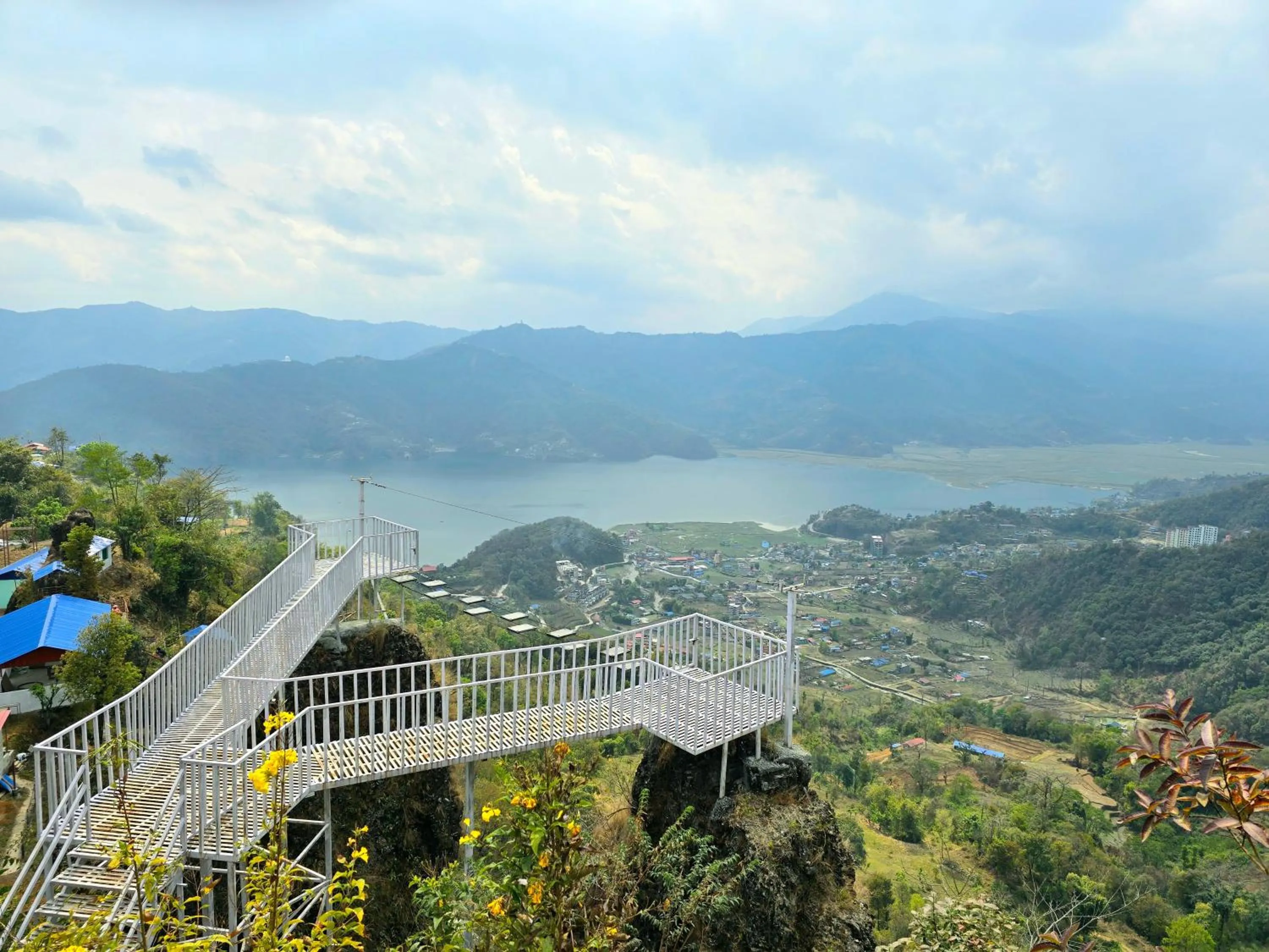 Lake view in Rock Garden Resort