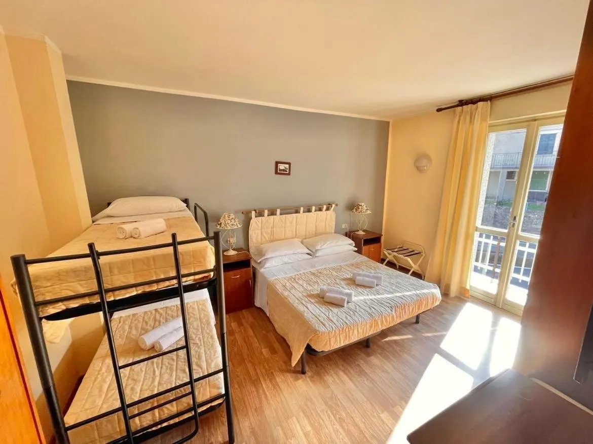 Bed in Hotel Ristorante La Sorgente