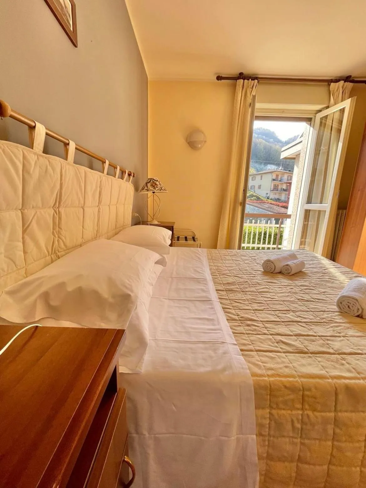 Bed in Hotel Ristorante La Sorgente