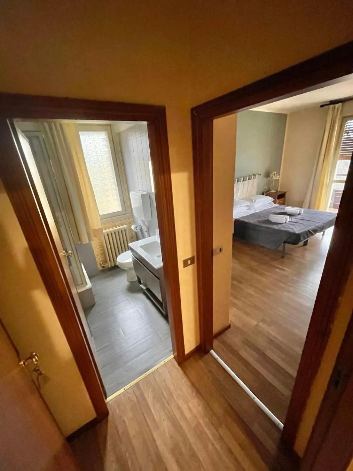 Bed in Hotel Ristorante La Sorgente