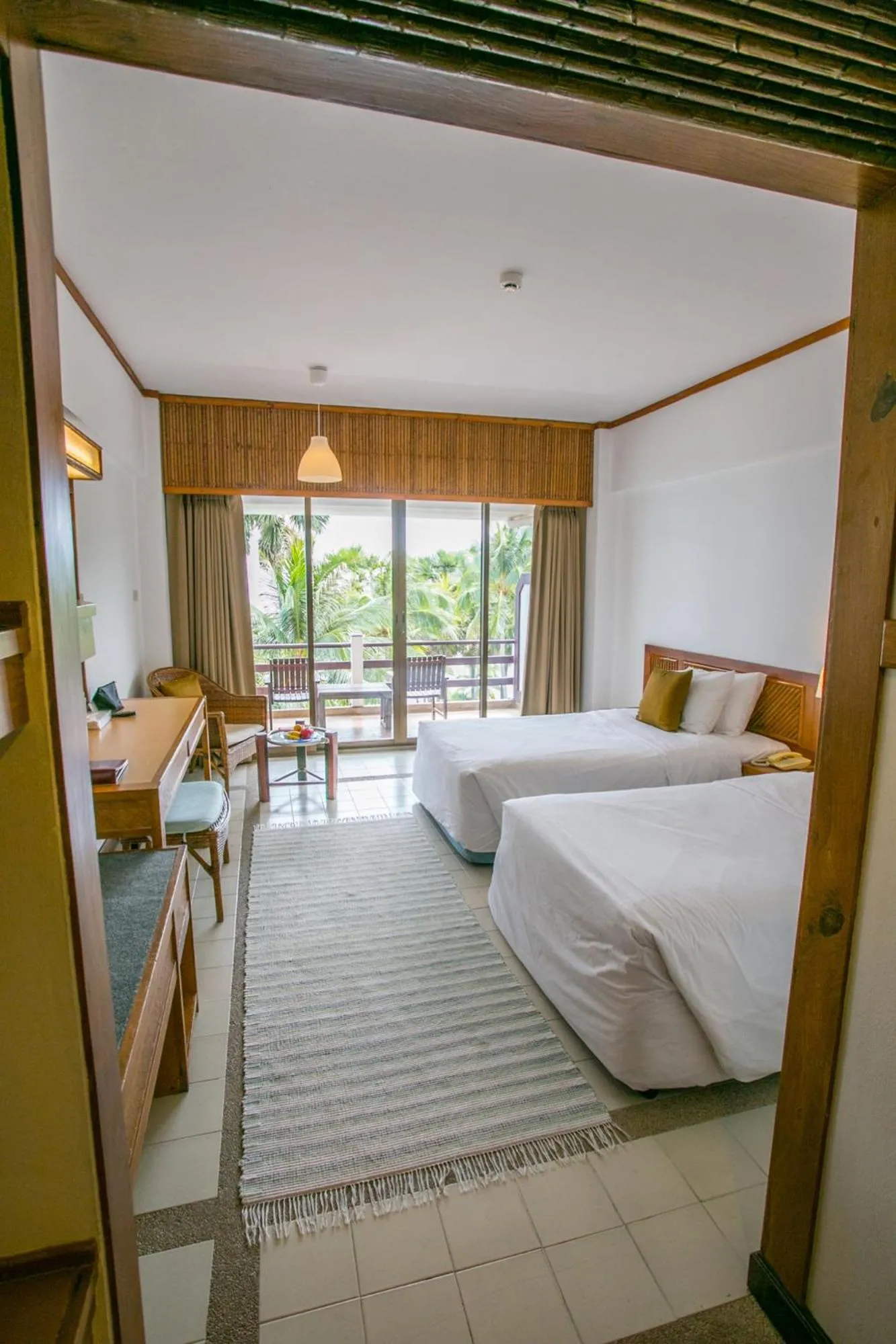 Bed in Rayong Resort Hotel โรงแรมระยองรีสอร์ท
