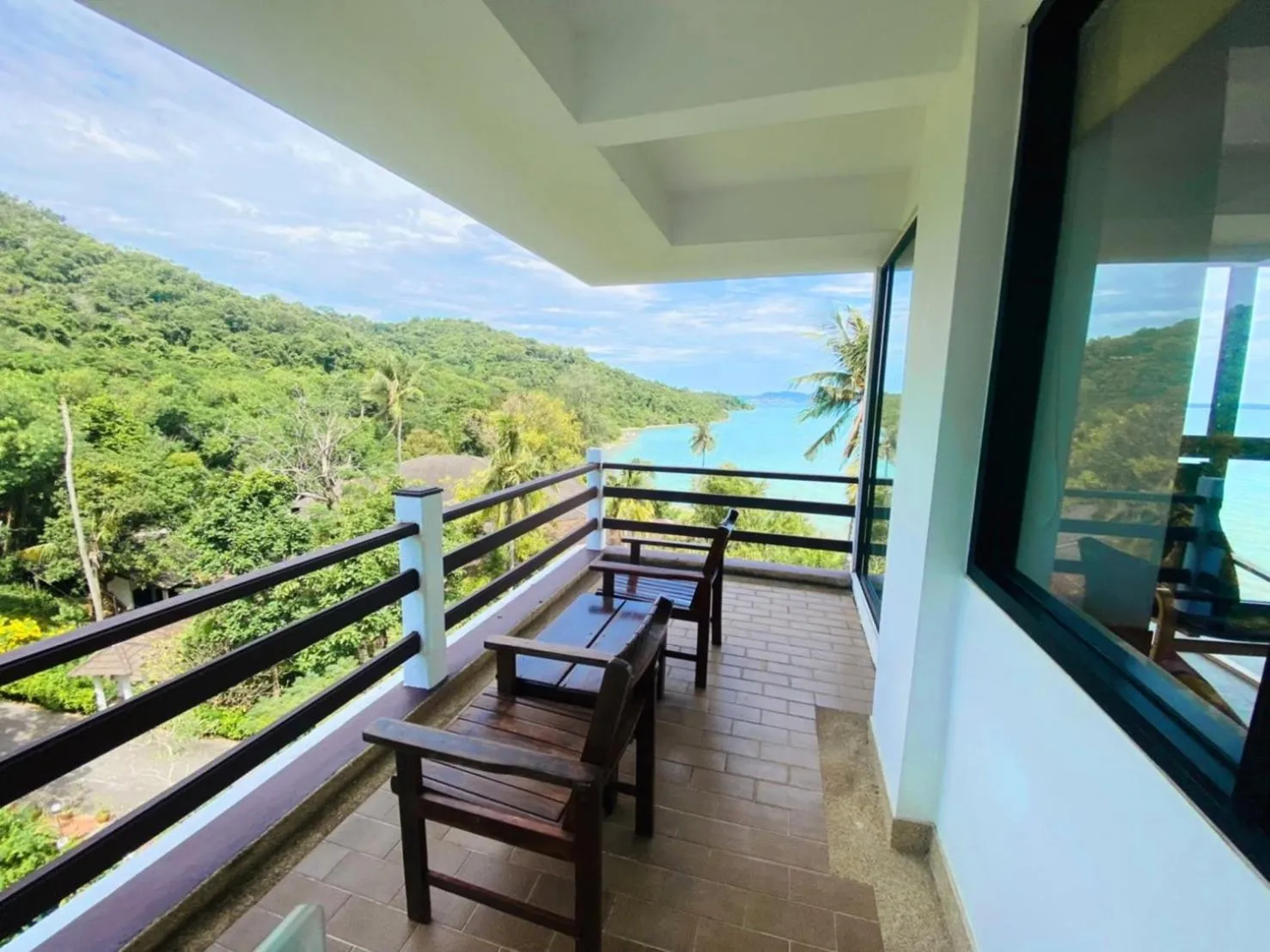 Balcony/Terrace in Rayong Resort Hotel โรงแรมระยองรีสอร์ท