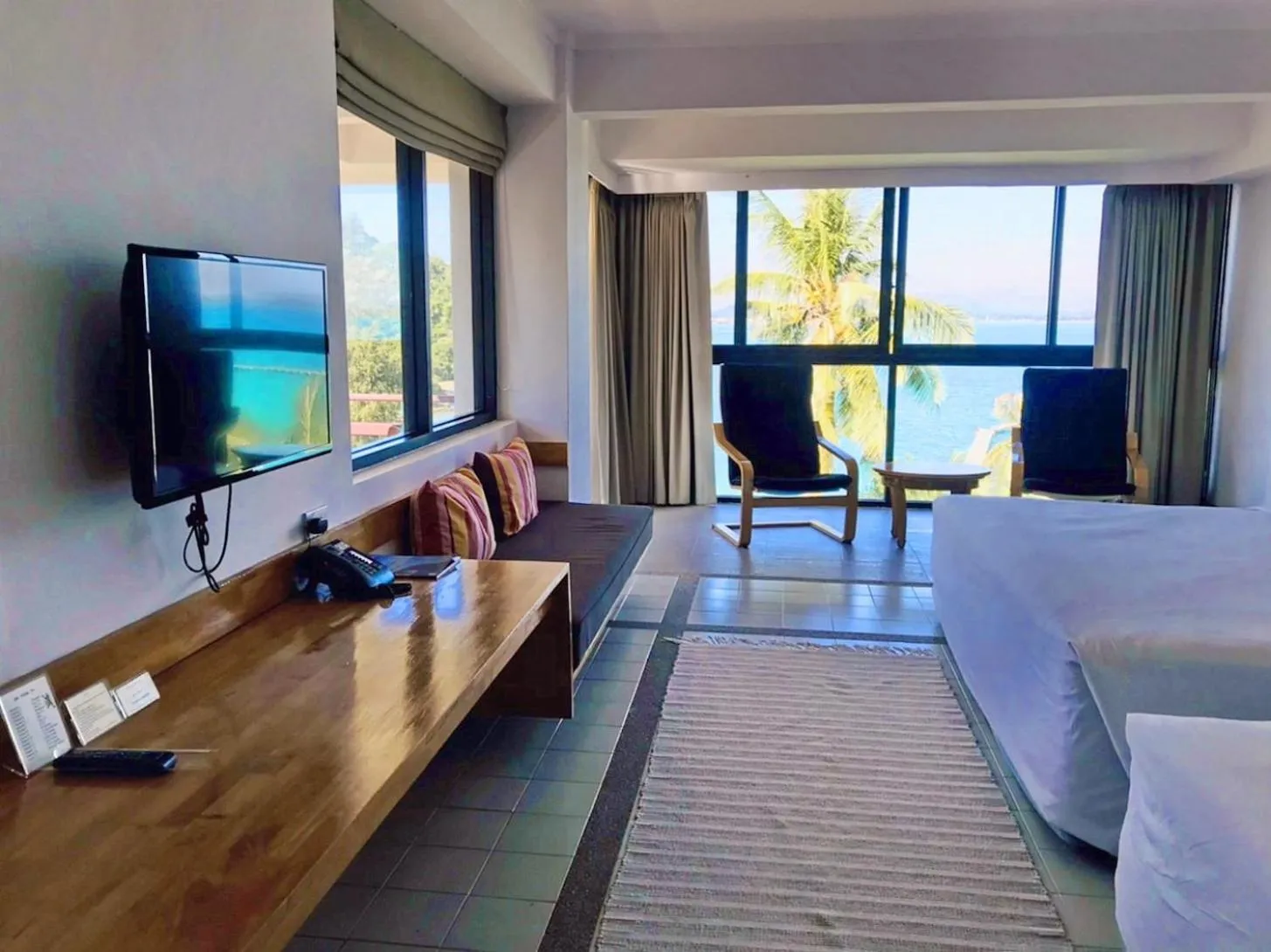 Bedroom, Bed in Rayong Resort Hotel โรงแรมระยองรีสอร์ท