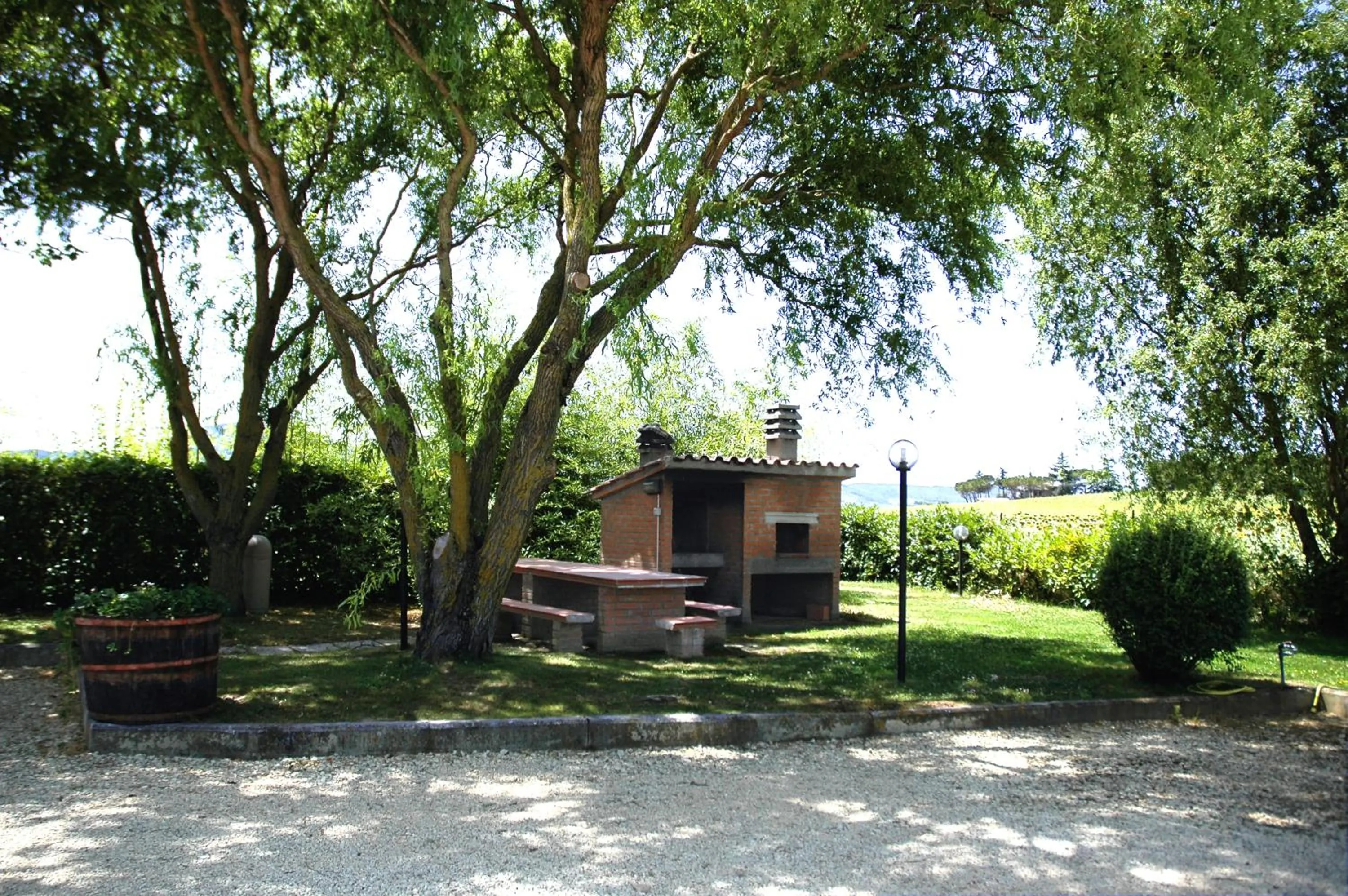 BBQ facilities in Casa Vacanze Vecchio Granaio