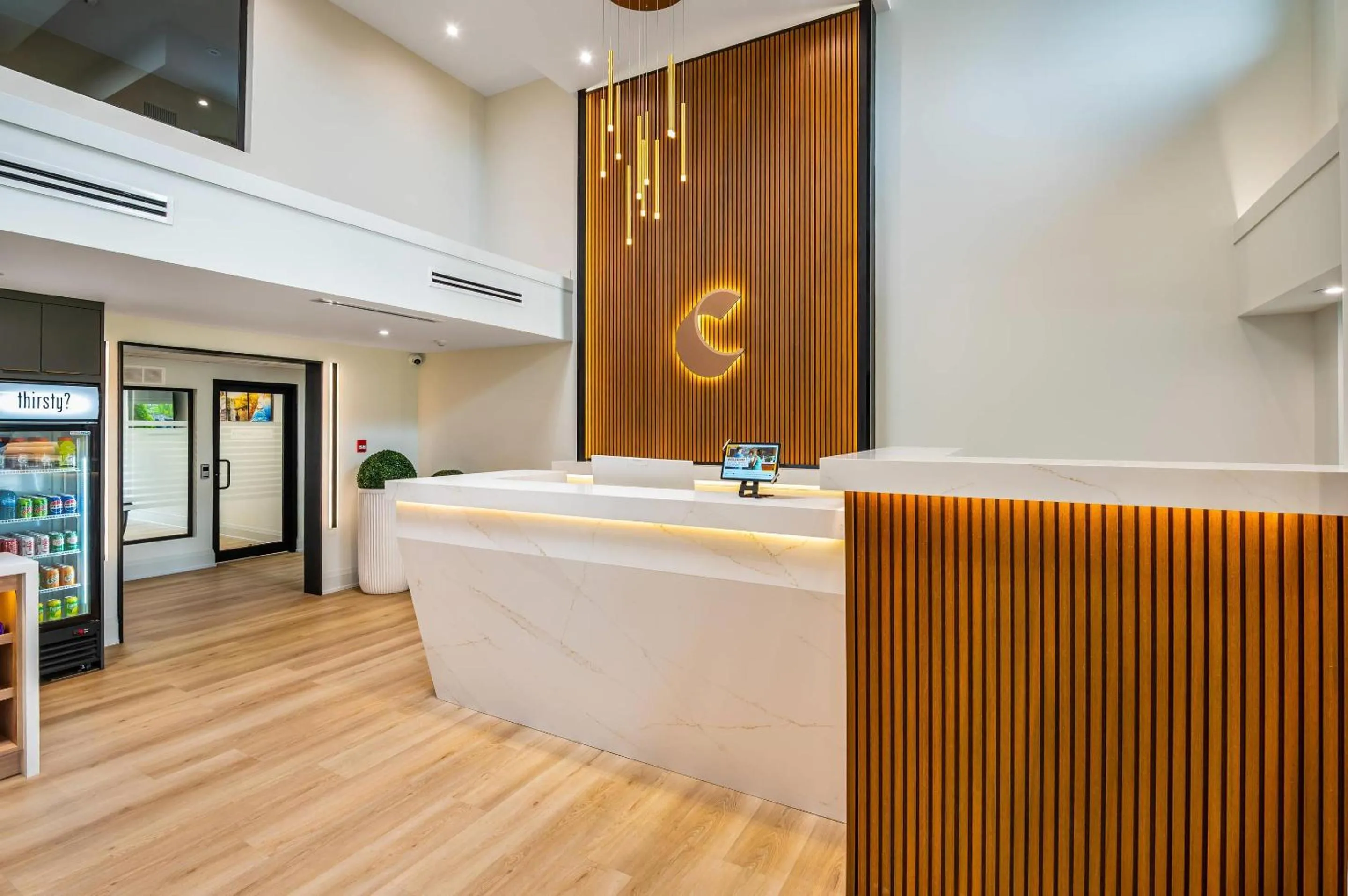 Lobby or reception in Comfort Inn