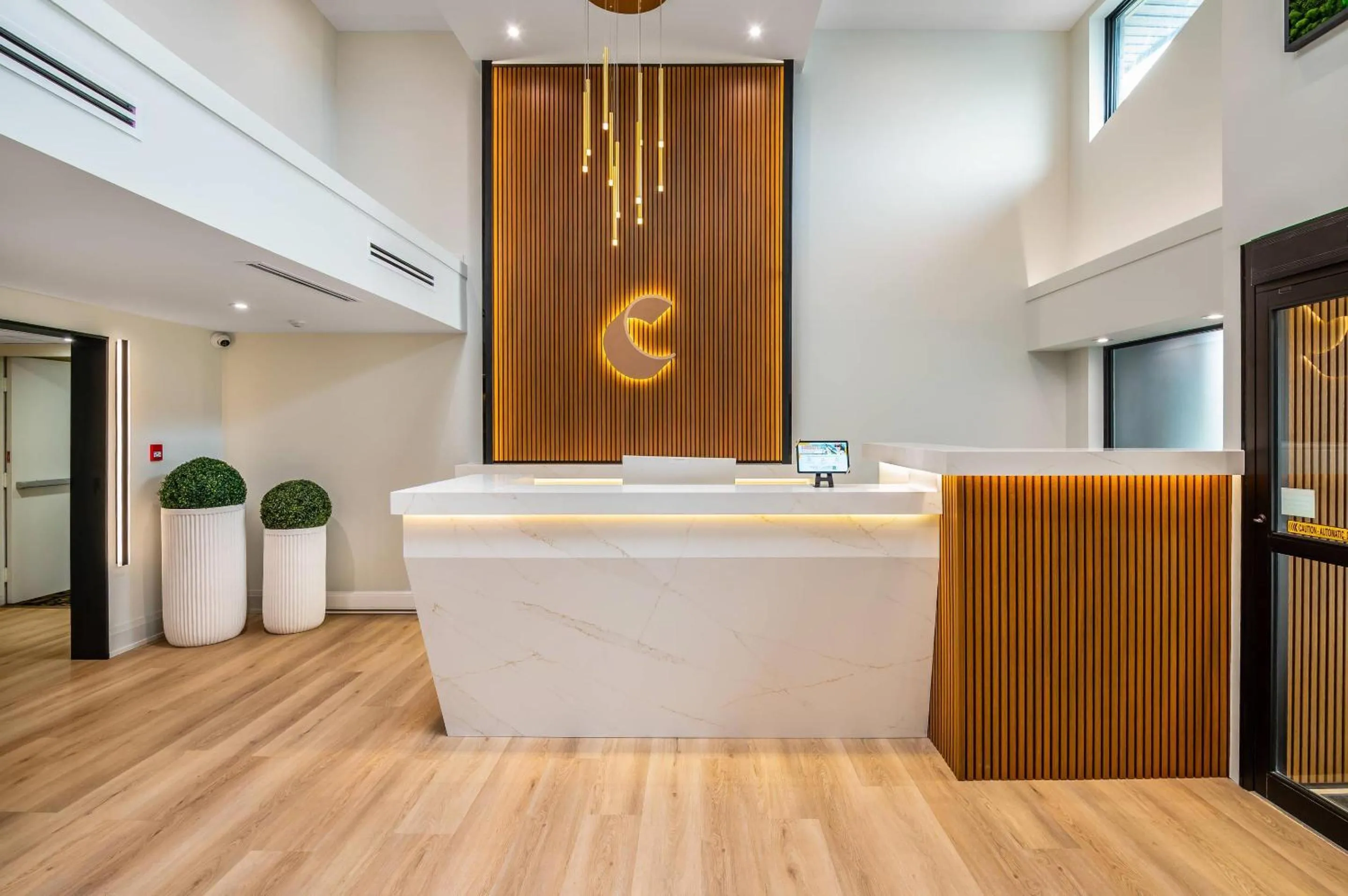 Lobby or reception in Comfort Inn