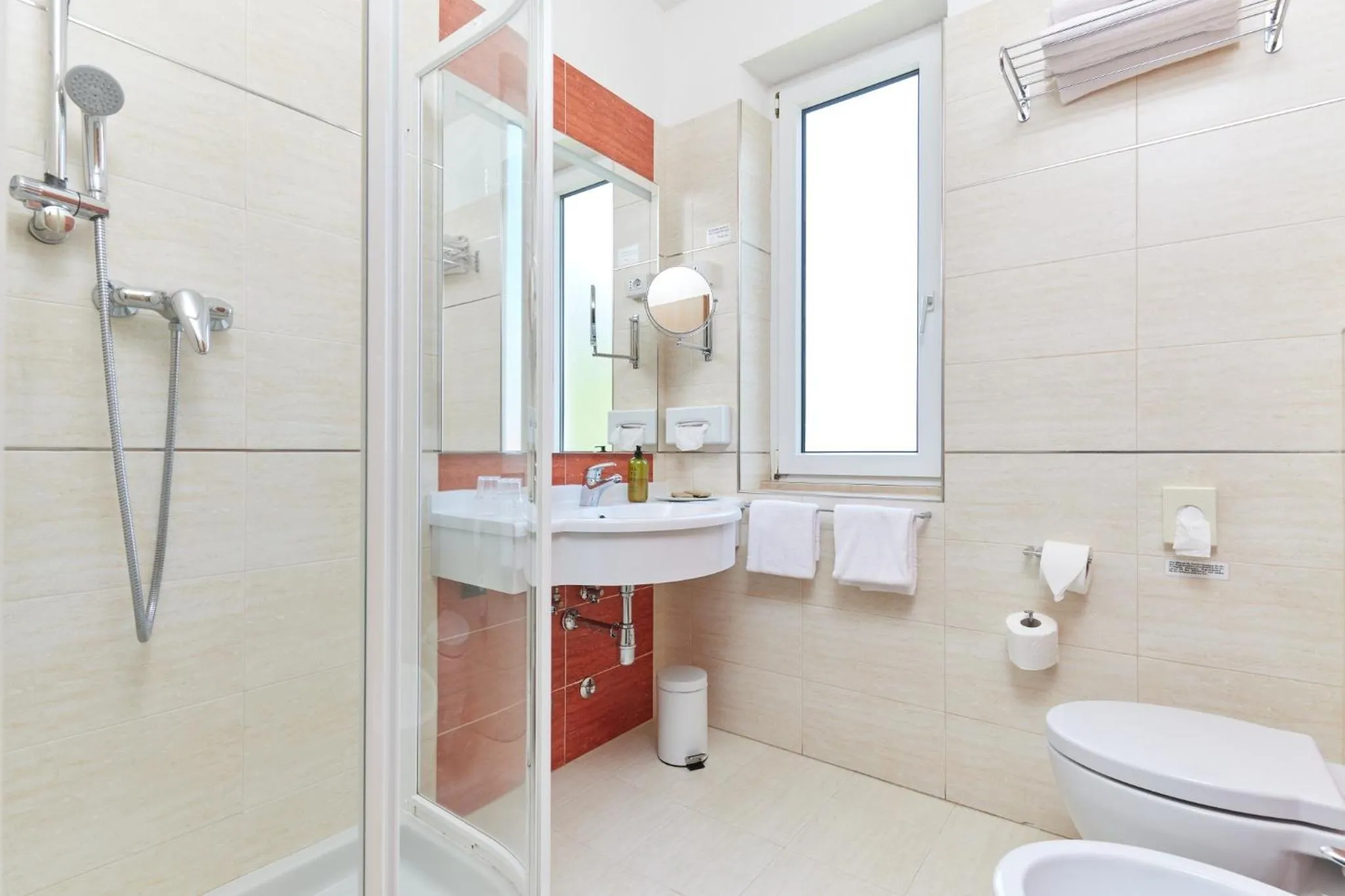 Shower in Hotel Villa Smeralda