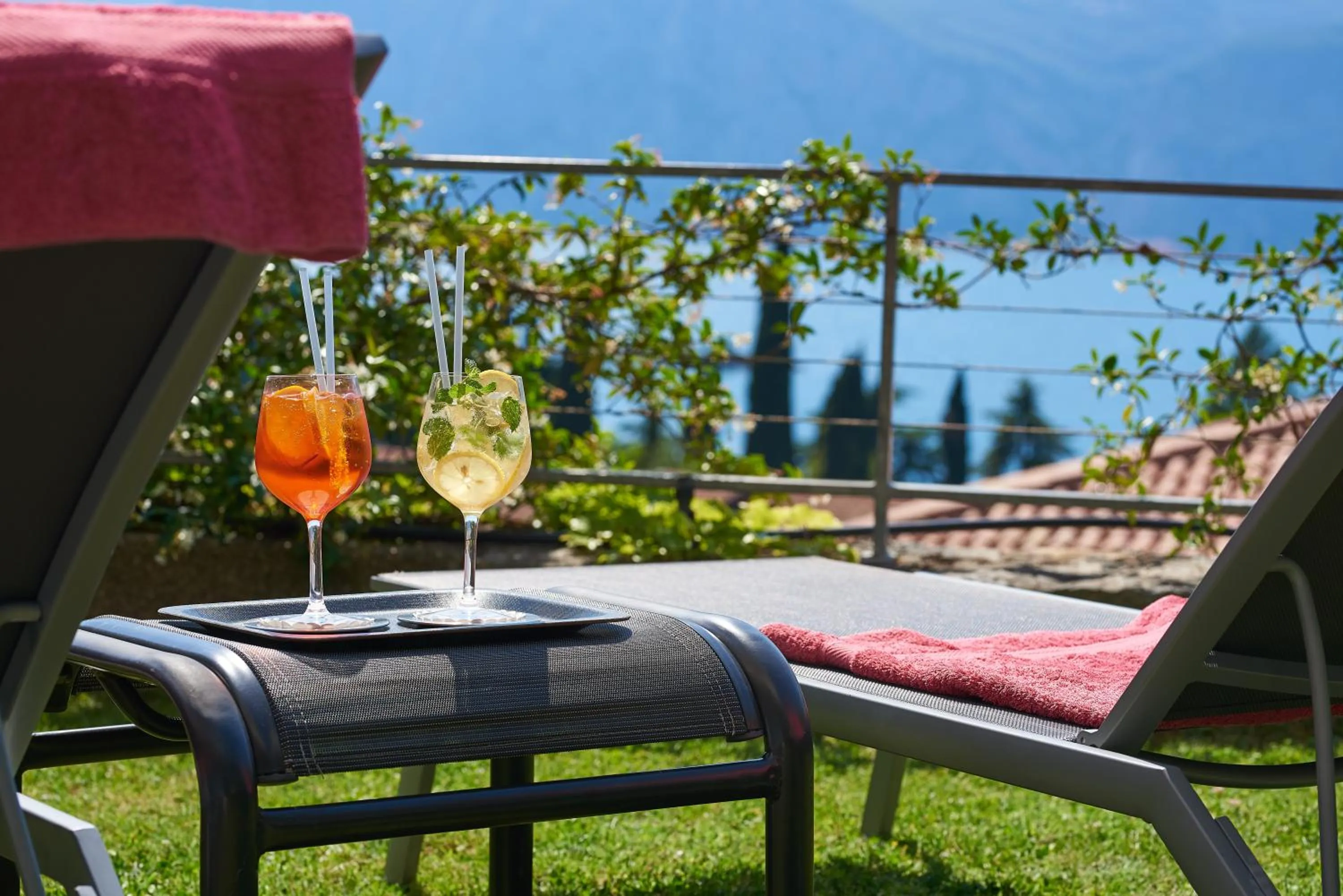 Lake view in Hotel Villa Smeralda