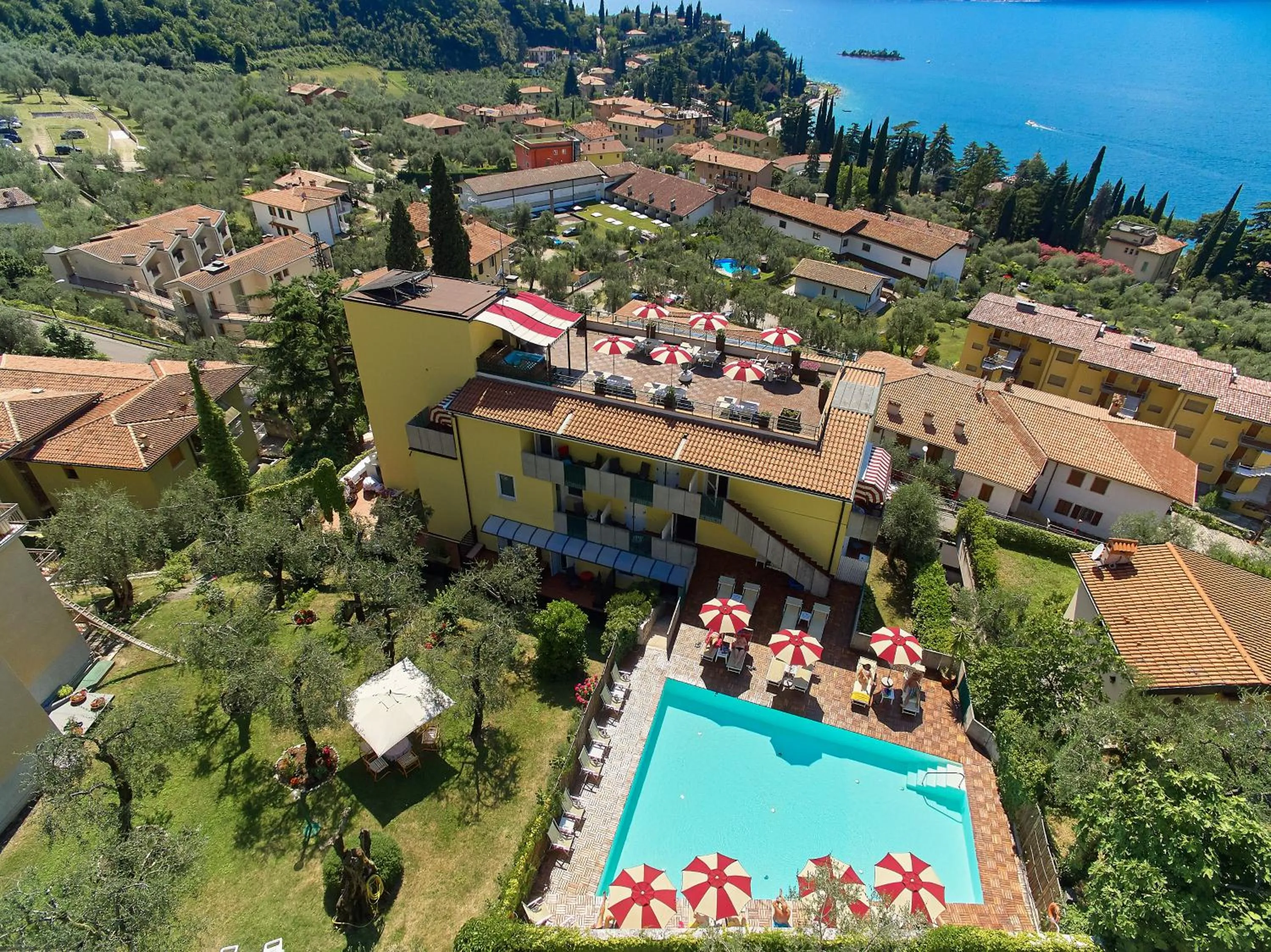 Bird's eye view in Hotel Villa Smeralda