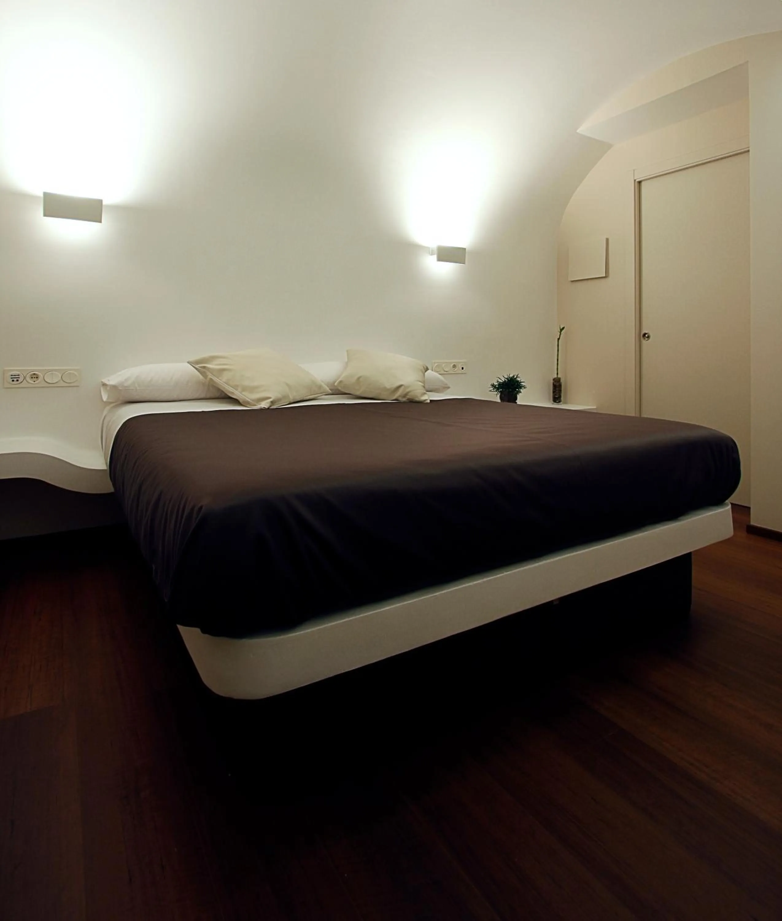 Bed in Pensión Iturriza