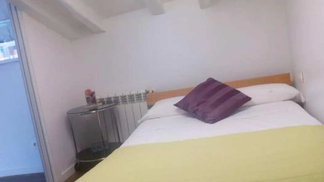 Bed in Pensión Iturriza