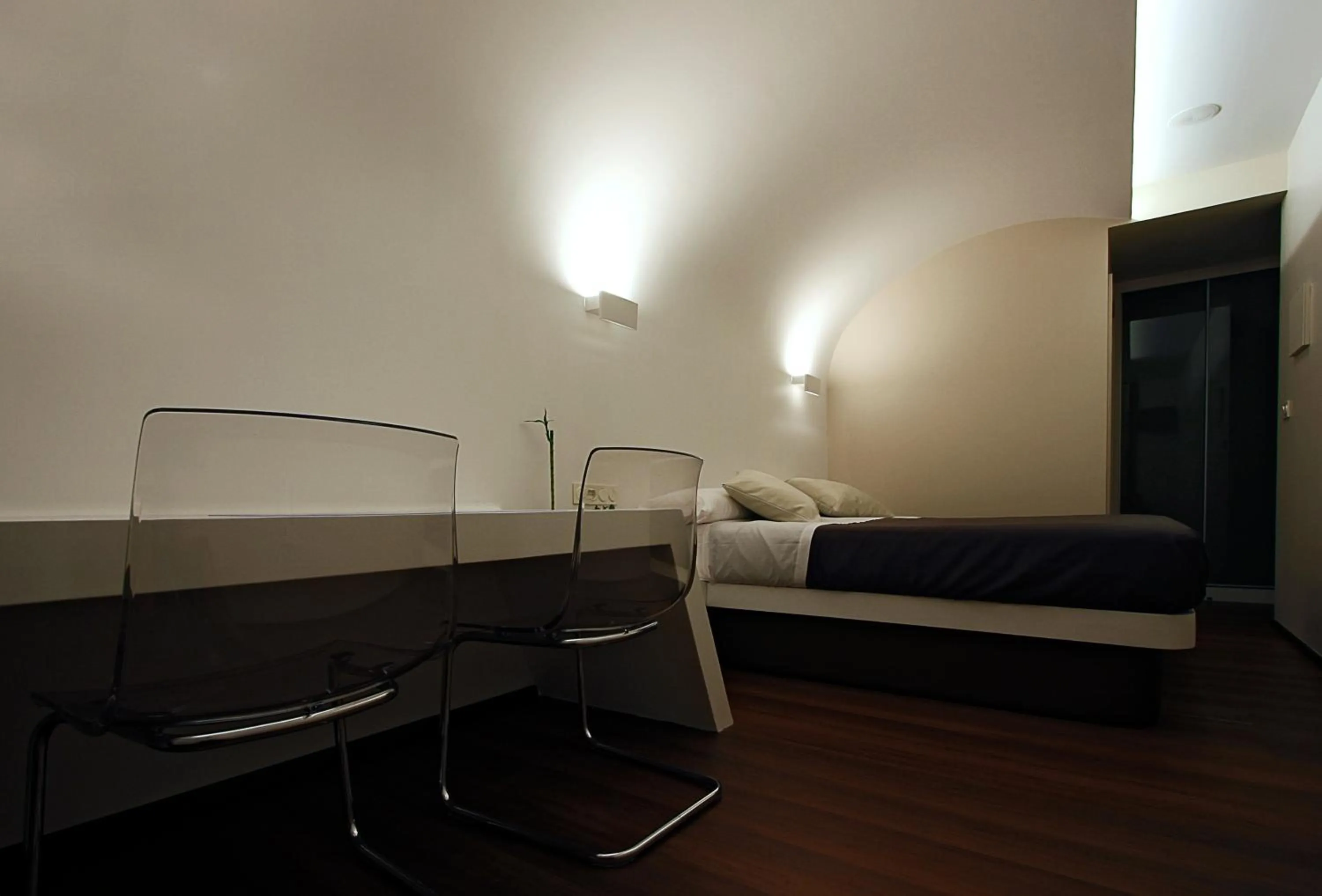 Bed in Pensión Iturriza