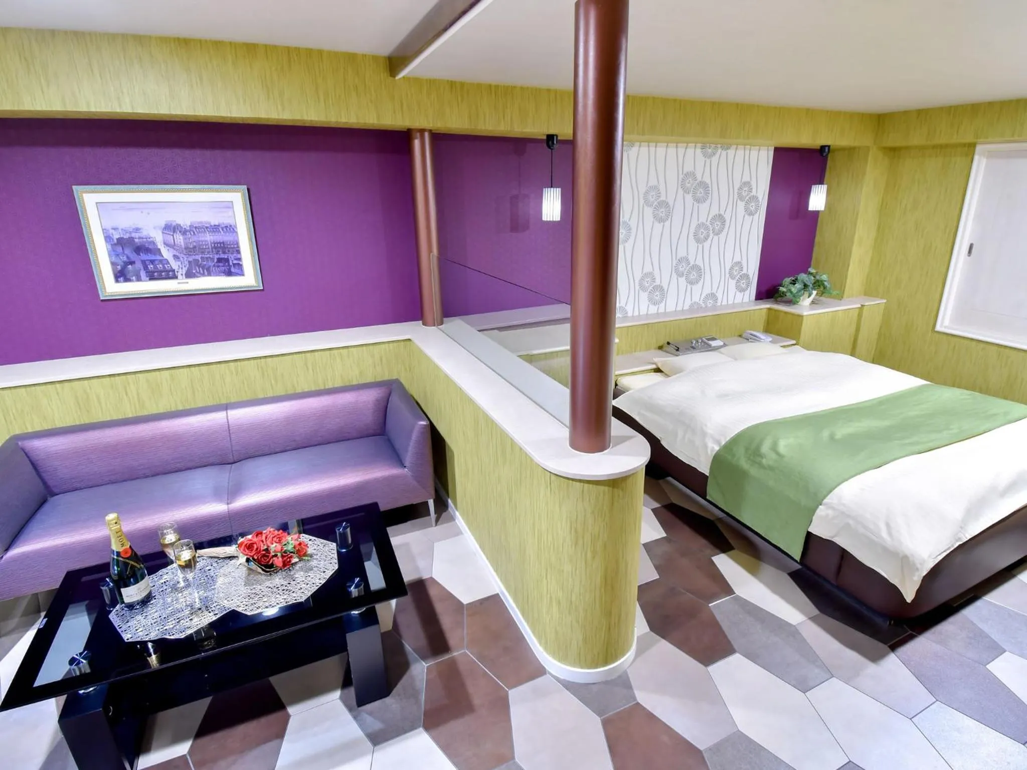 Bed in Hotel Rose (Adult Only)