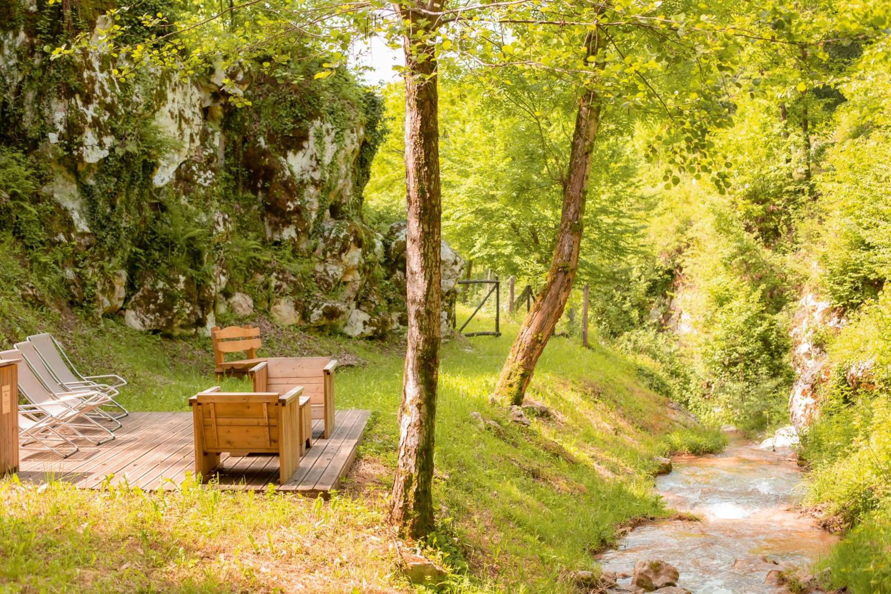 Natural landscape in La Fontanina