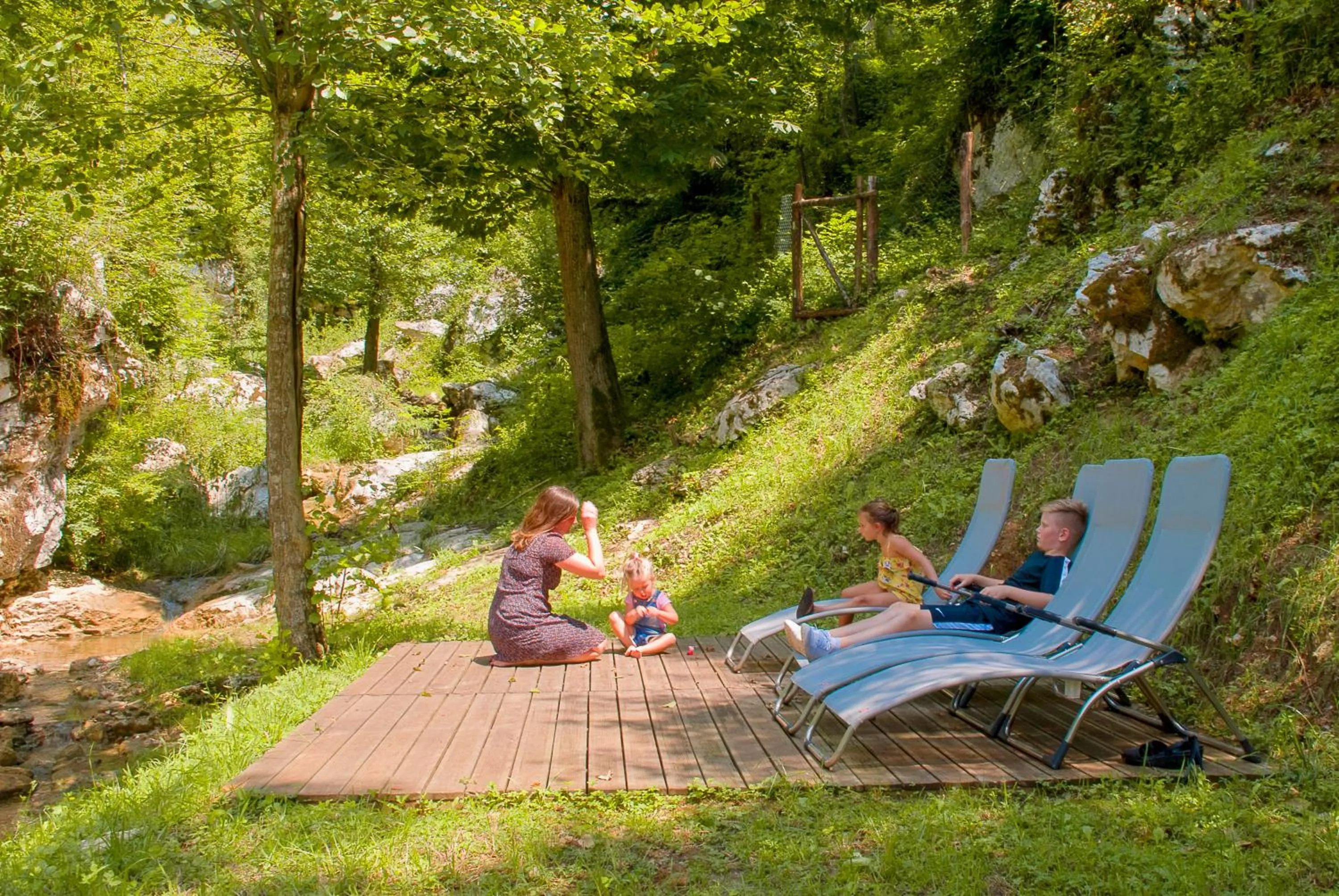 Natural landscape in La Fontanina