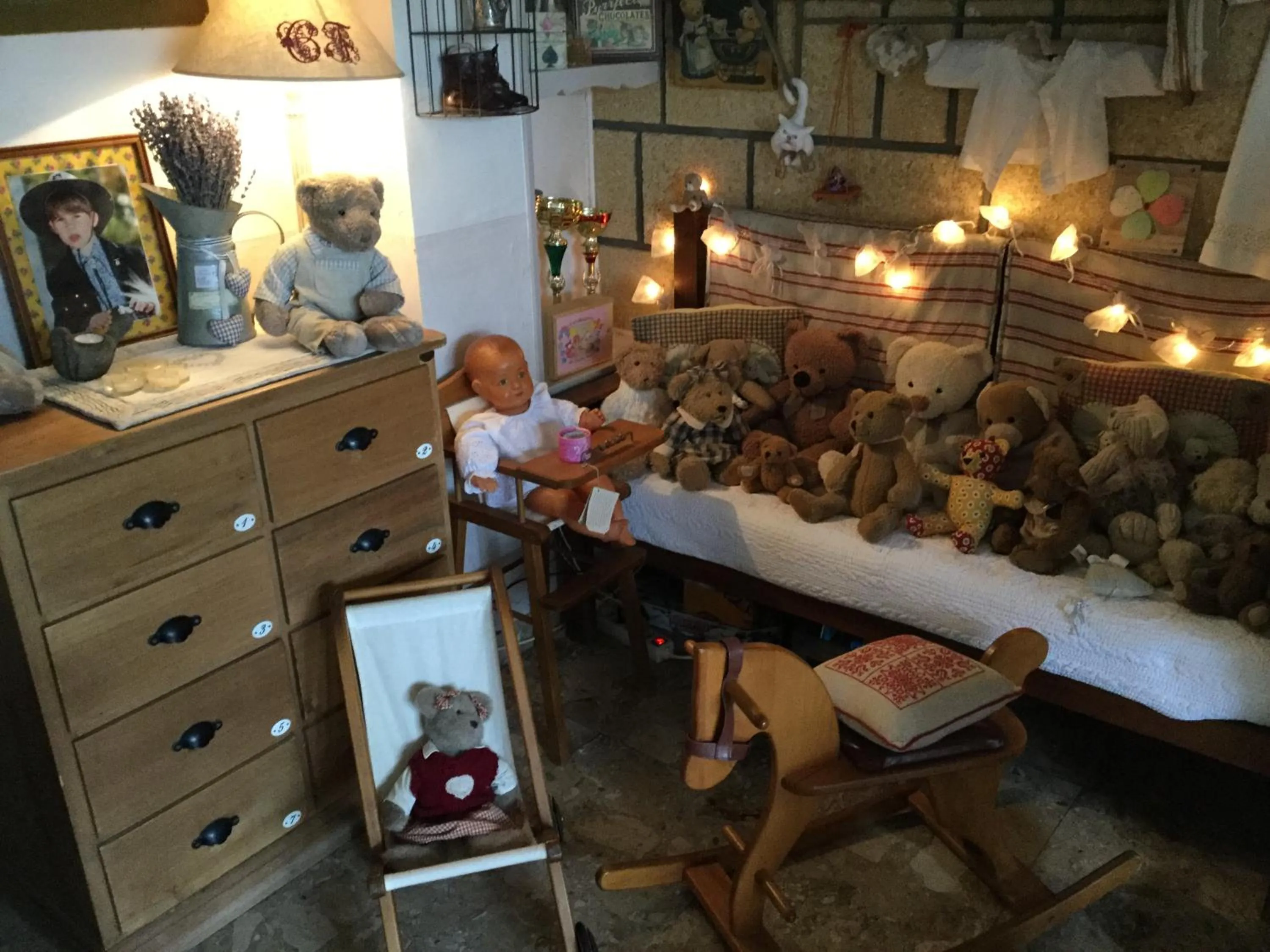 Living room in Hotel Le Méditérranée